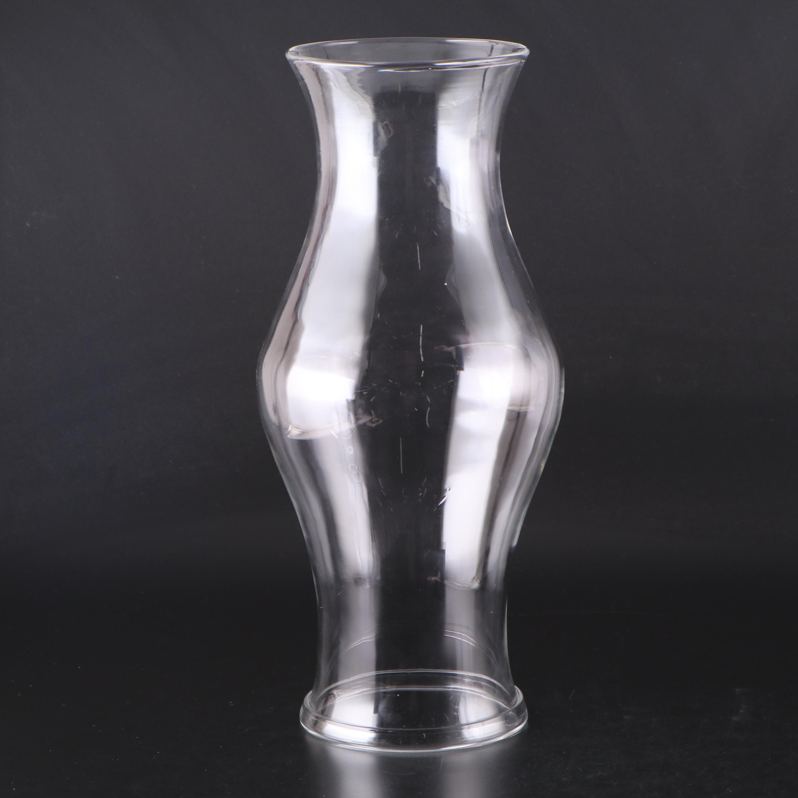 Oversized Hurricane Glass Candle Holders