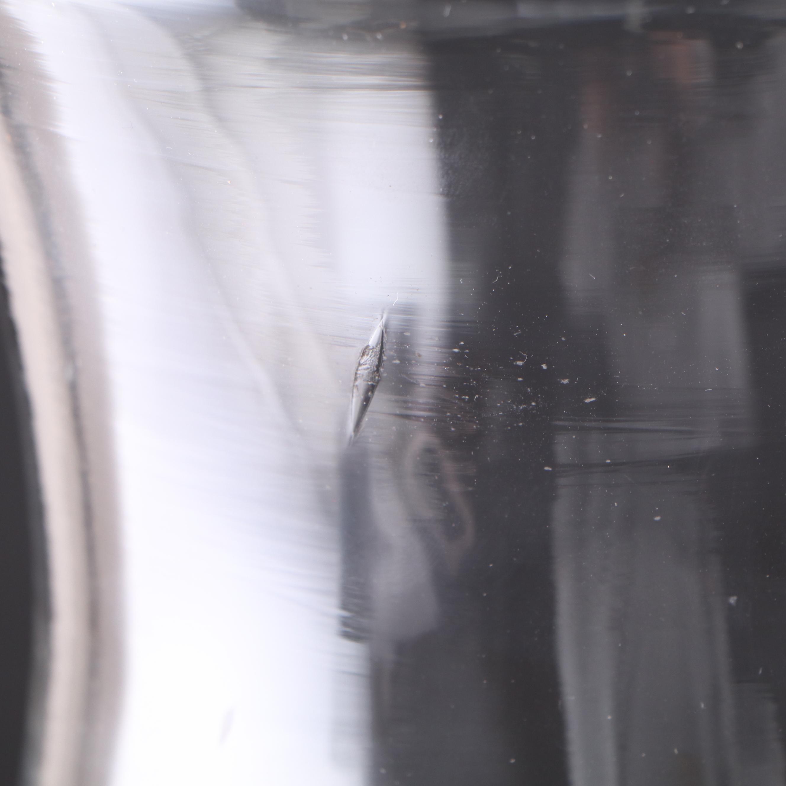 Oversized Hurricane Glass Candle Holders