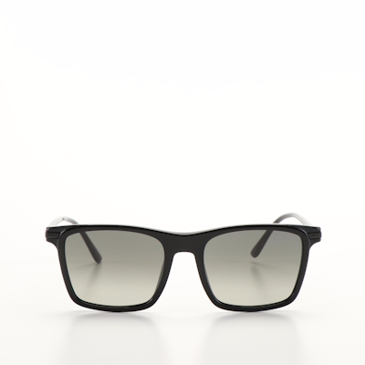 Prada SPR 19X Grey Gradient Sunglasses with Case
