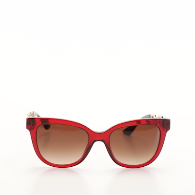 Versace 4394 388/13 Bordeaux and Gold Toned Sunglasses with Gradient
