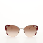 Prada Absolute PR59VS  Pale Gold and Bordeaux Sunglasses with Gradient