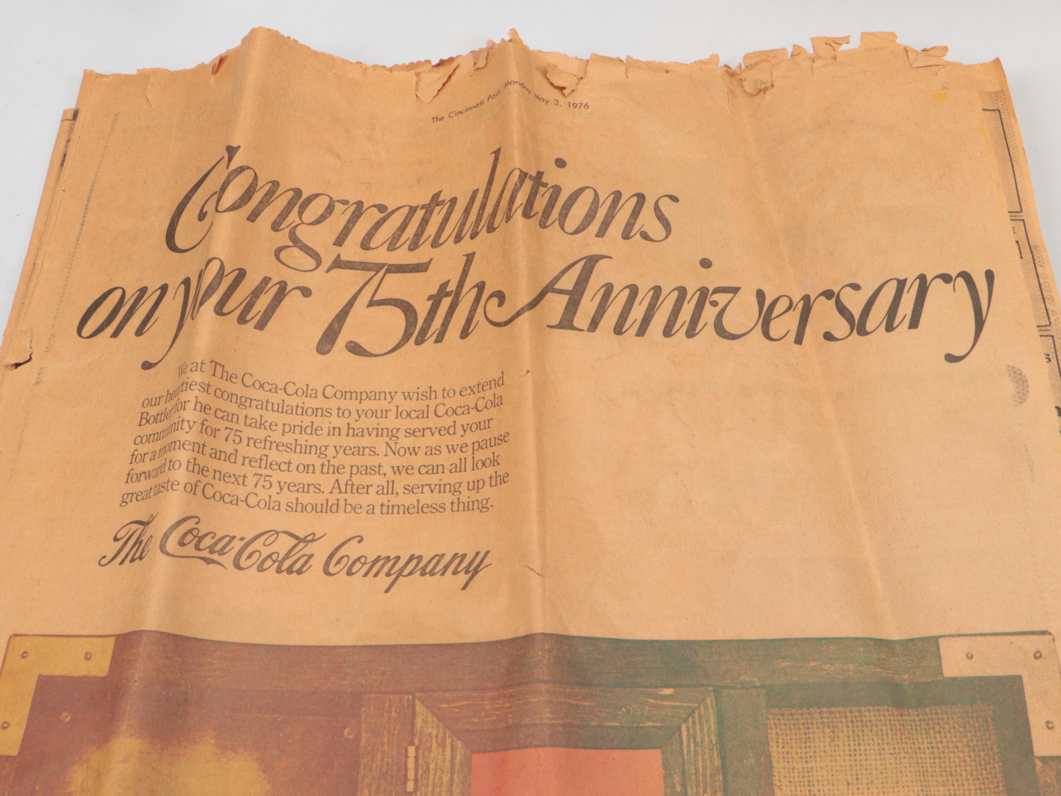 100th Anniversary Commemorative Bottles and Other Coca-Cola Collectibles