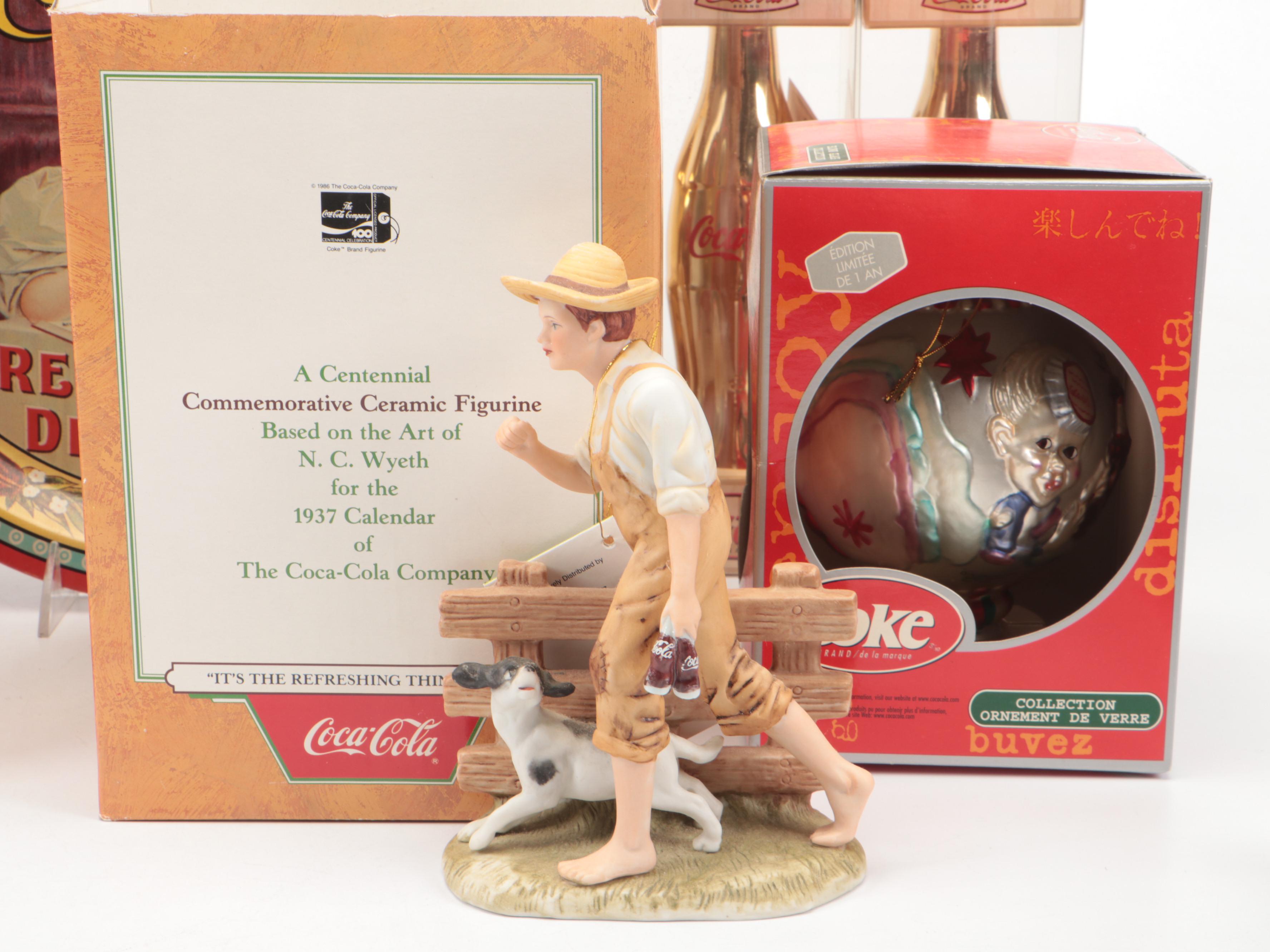 100th Anniversary Commemorative Bottles and Other Coca-Cola Collectibles
