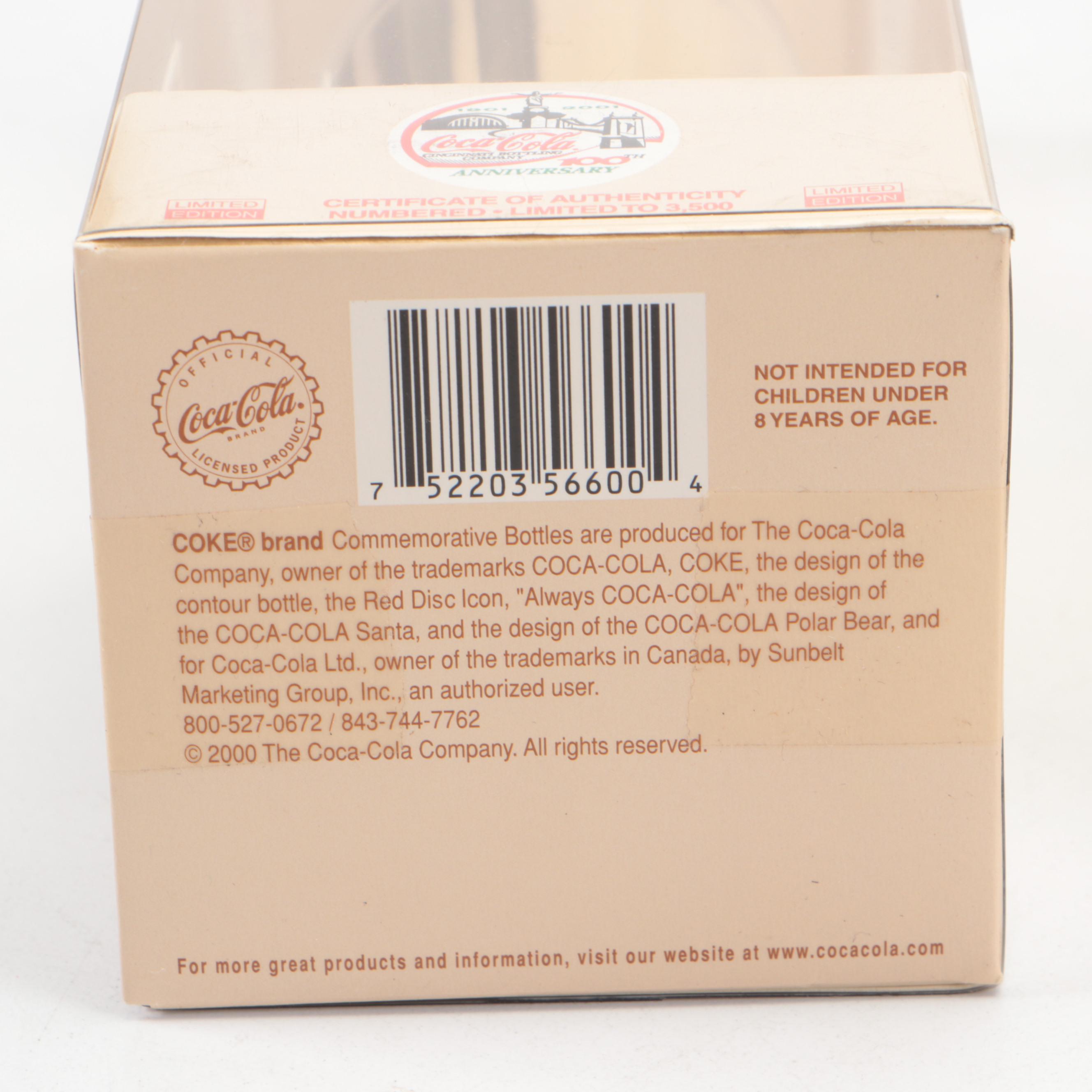 100th Anniversary Commemorative Bottles and Other Coca-Cola Collectibles
