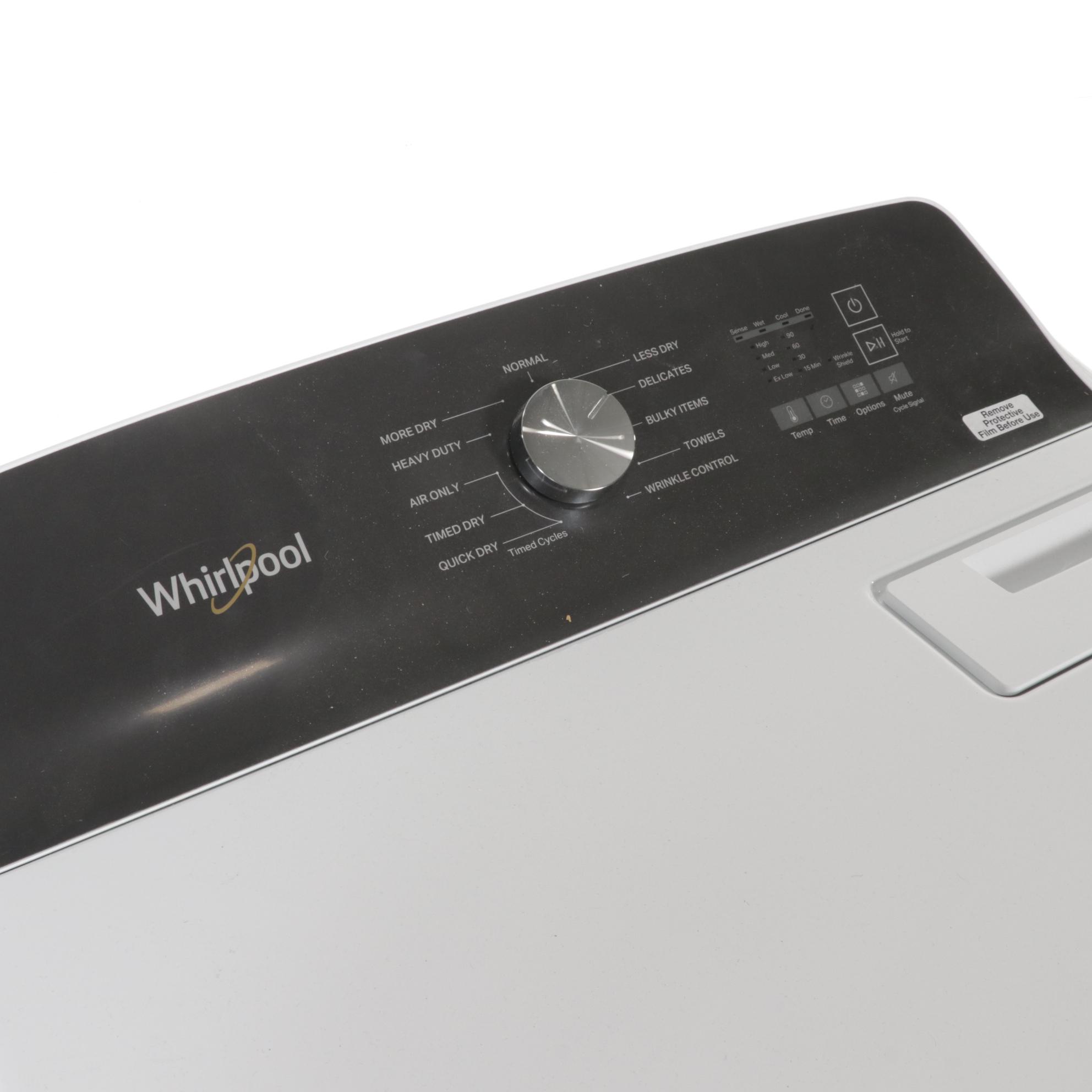 Whirlpool 2 in 1 Removable Agitator Washer and Electric Dryer Set