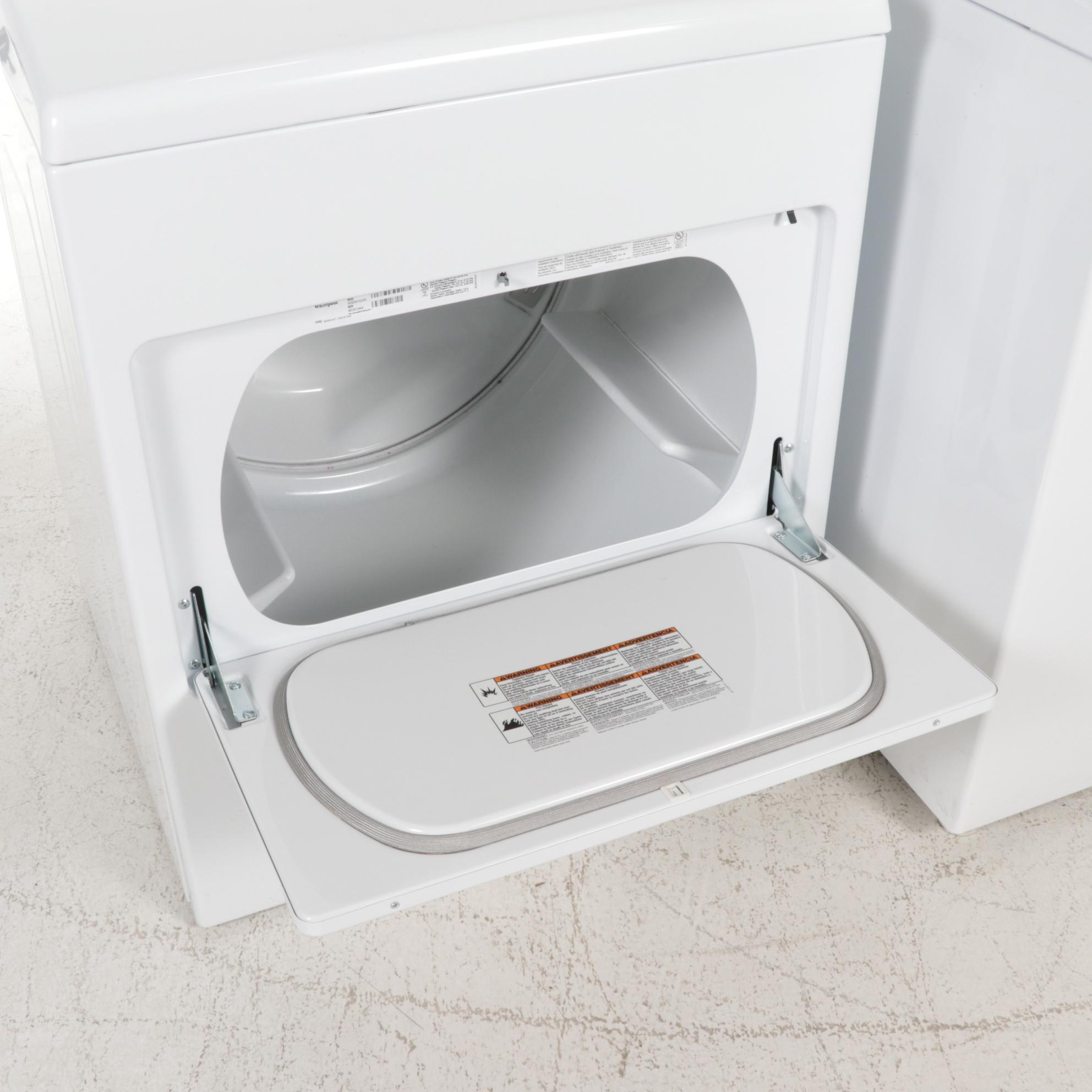 Whirlpool 2 in 1 Removable Agitator Washer and Electric Dryer Set