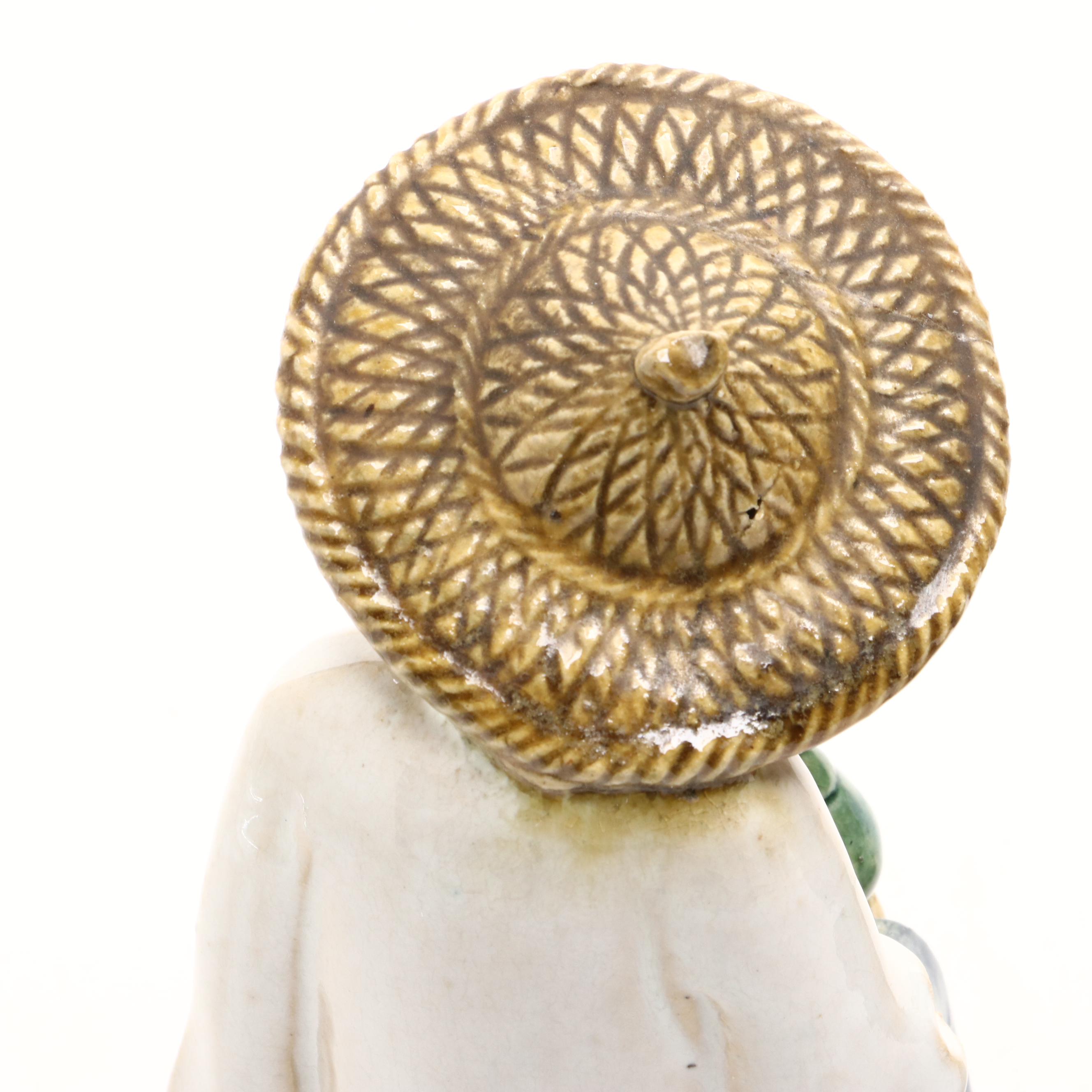 Chinese Shiwan Earthenware Figurines