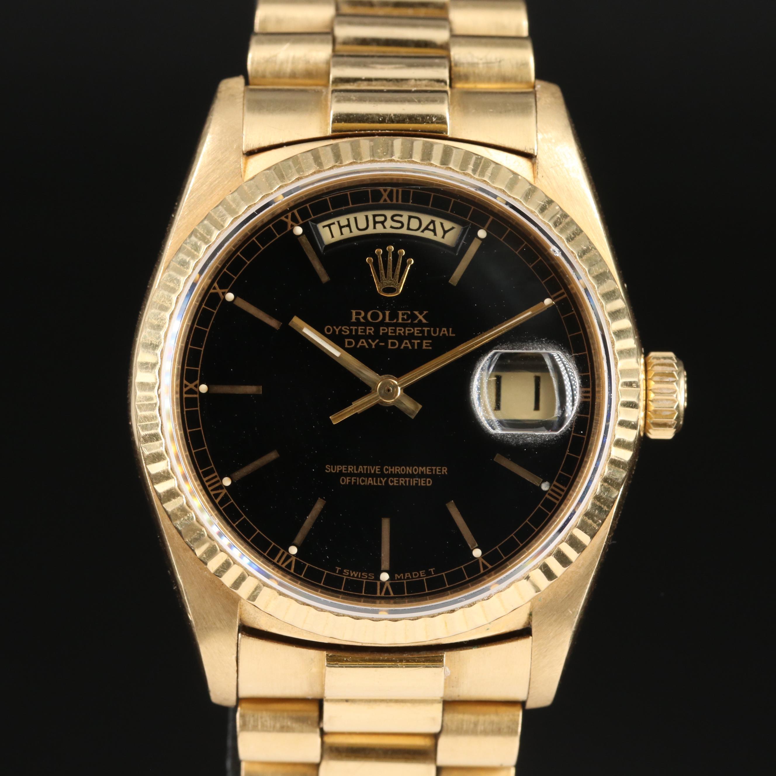 1986 Rolex Day-Date President Watch