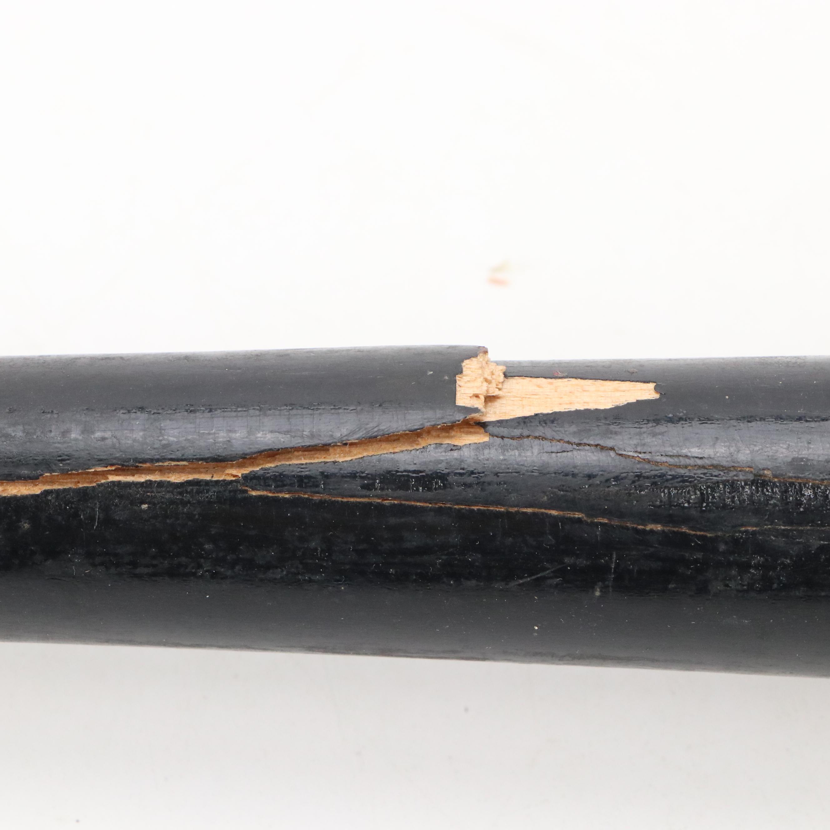 Tony Womack Signed and Player-Issued Bat with Reggie Sanders Player-Issued Bat