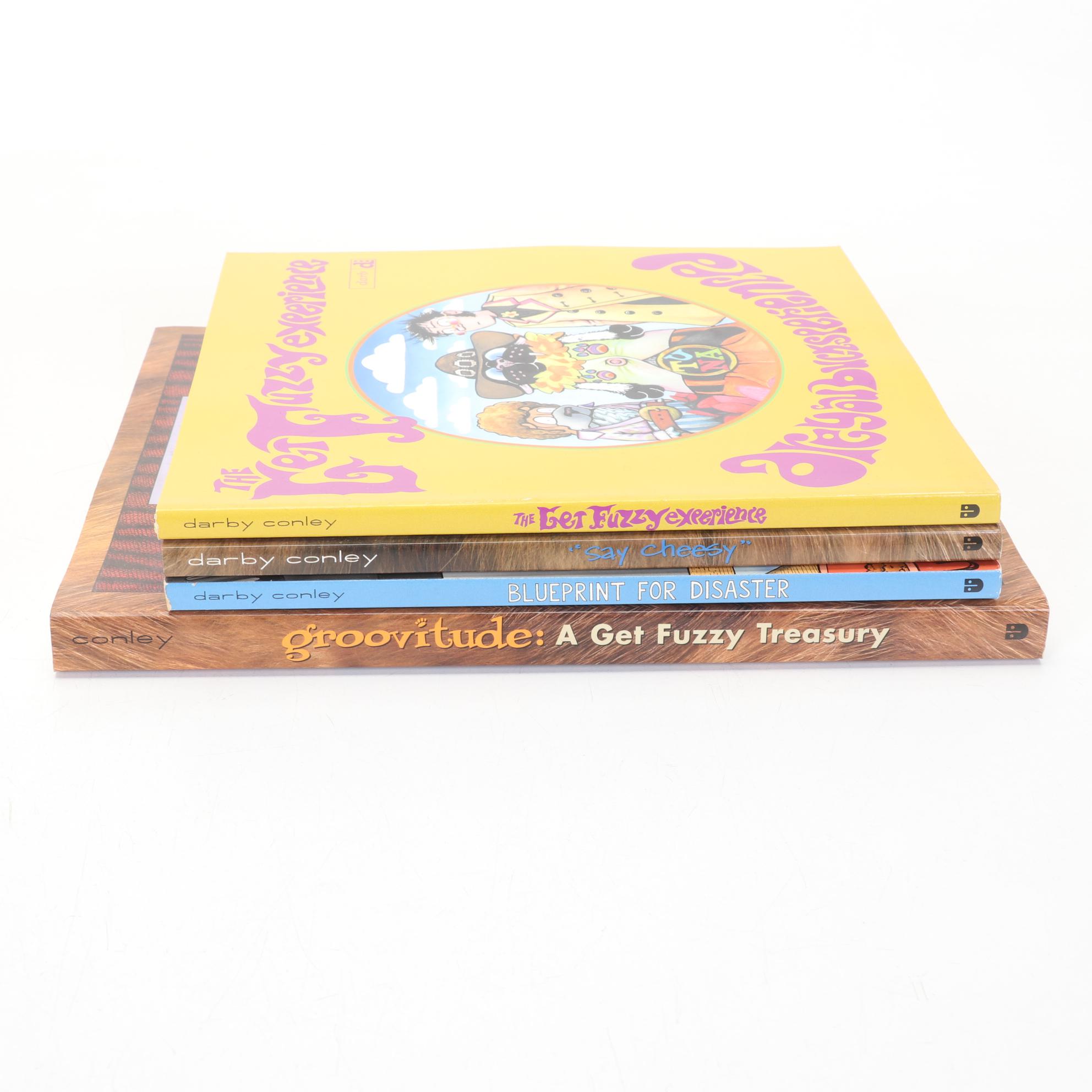 Nineteen Books of "Mutts" and "Get Fuzzy" Comics, Late 20th to 21st Century