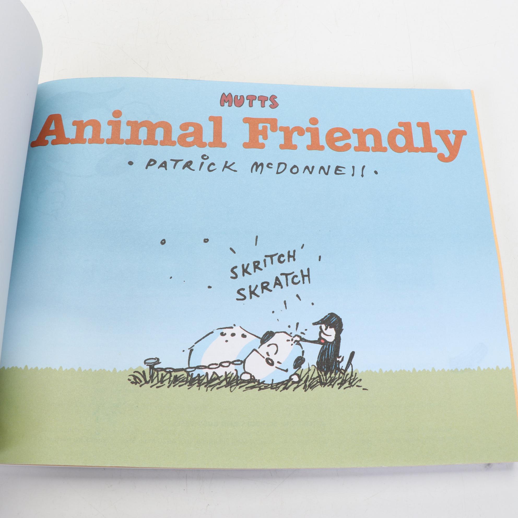 Nineteen Books of "Mutts" and "Get Fuzzy" Comics, Late 20th to 21st Century