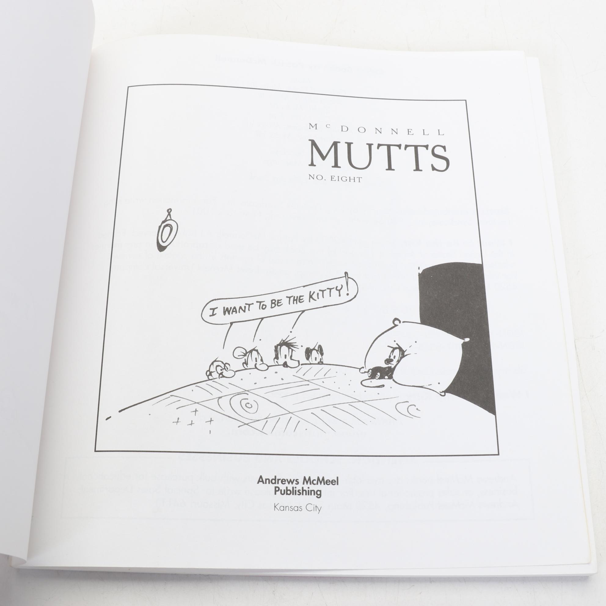 Nineteen Books of "Mutts" and "Get Fuzzy" Comics, Late 20th to 21st Century