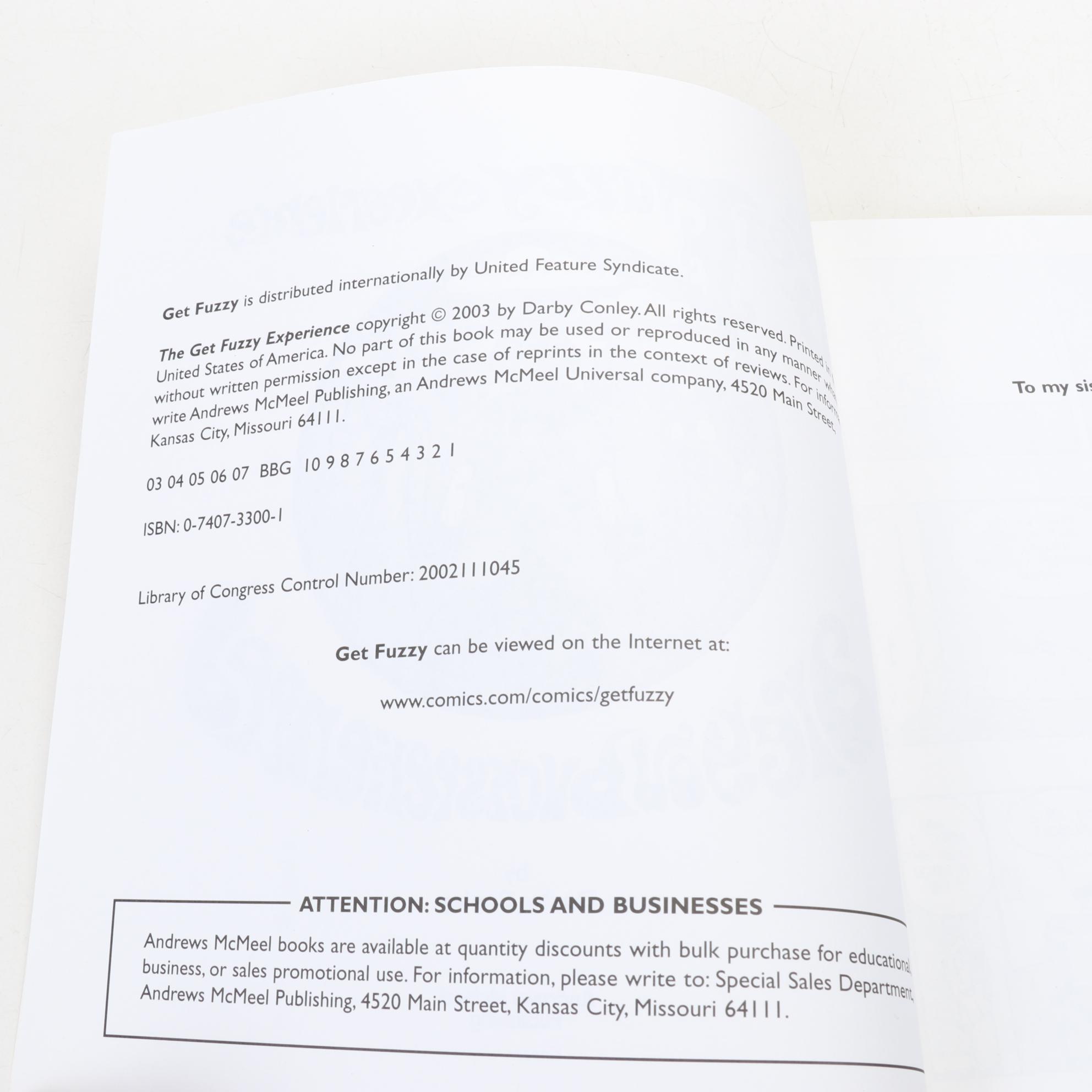 Nineteen Books of "Mutts" and "Get Fuzzy" Comics, Late 20th to 21st Century