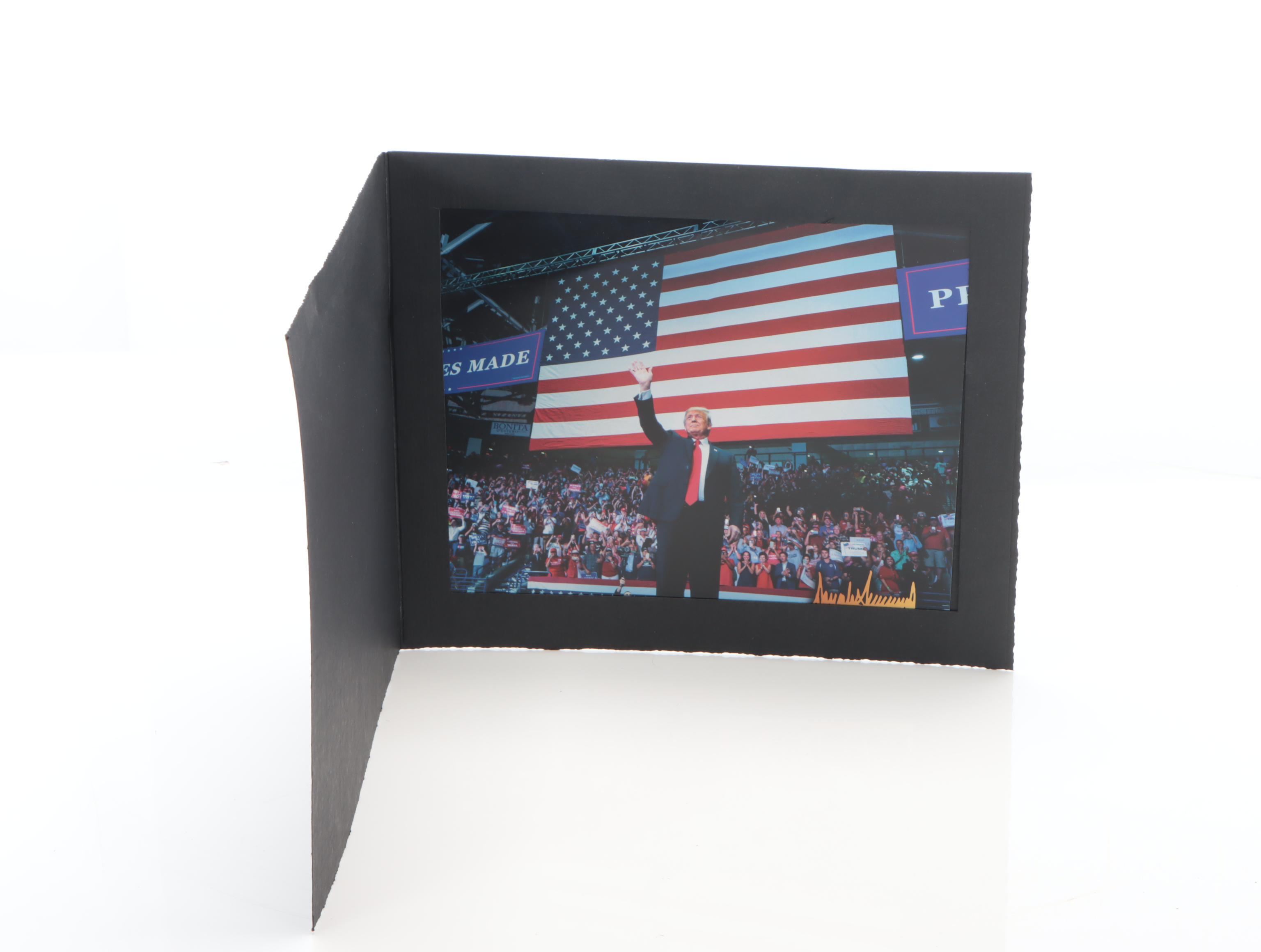 Donald Trump "Keep America Great" Poster with Political Campaign Print