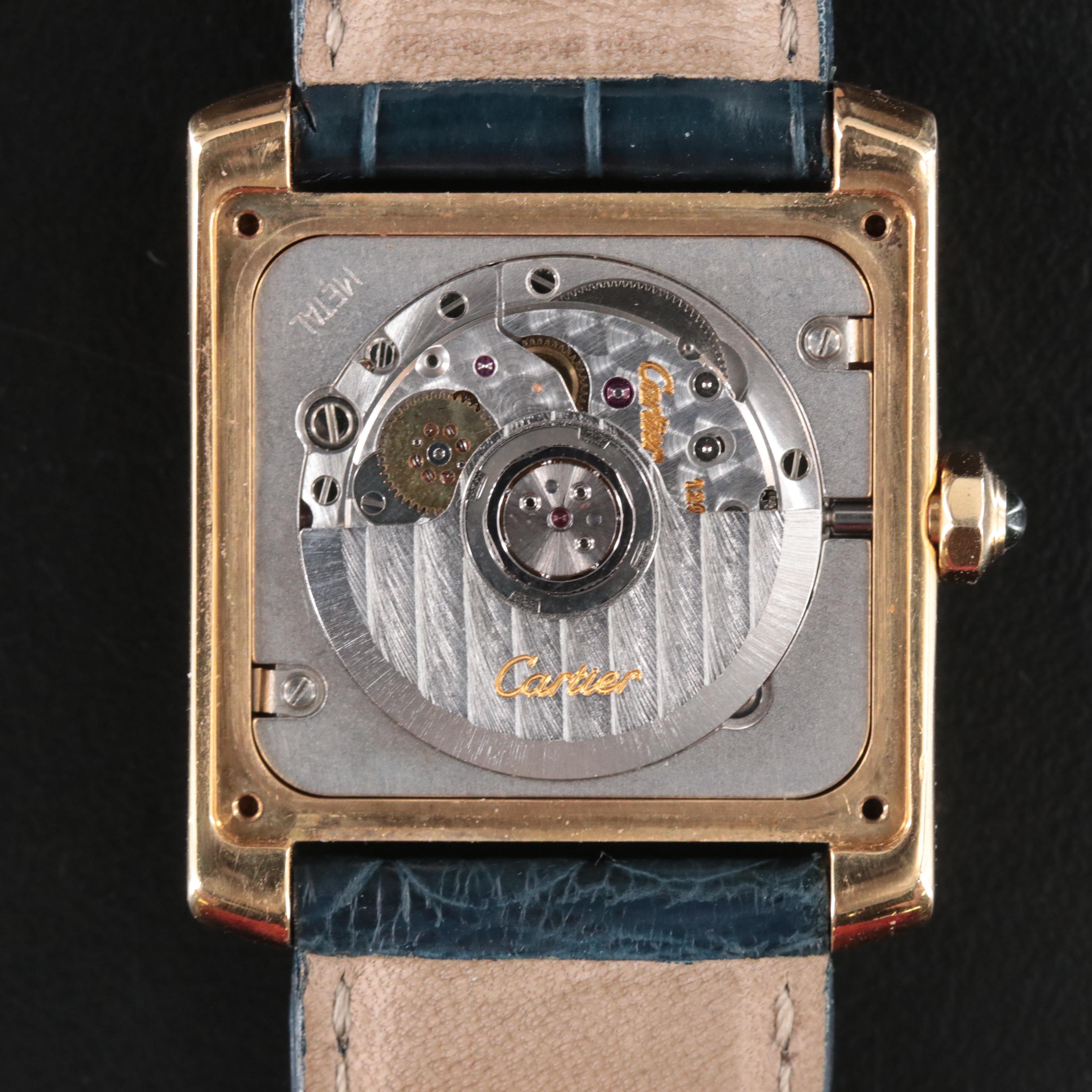Cartier Tank Francaise 18K Gold Automatic Watch