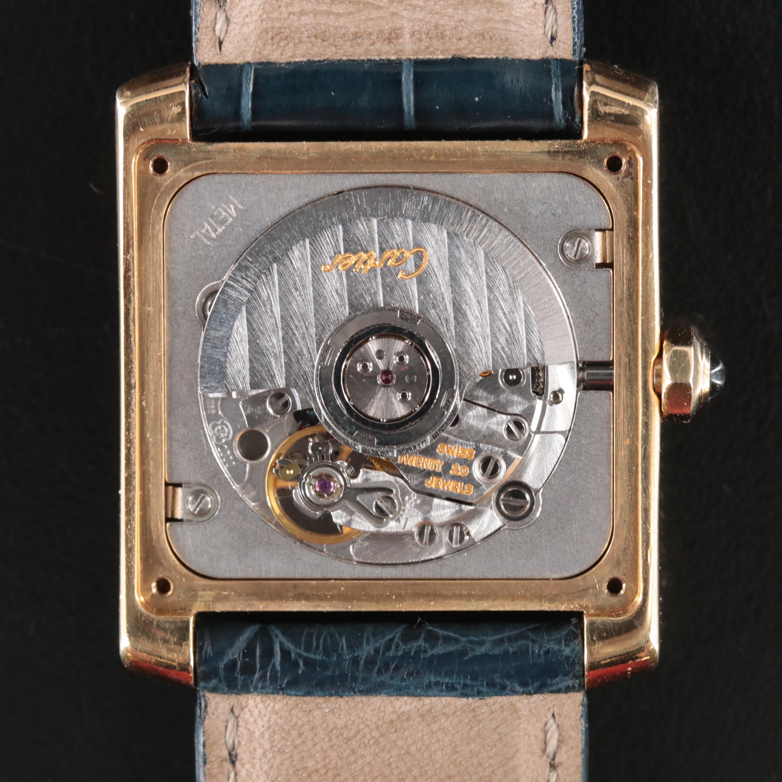 Cartier Tank Francaise 18K Gold Automatic Watch