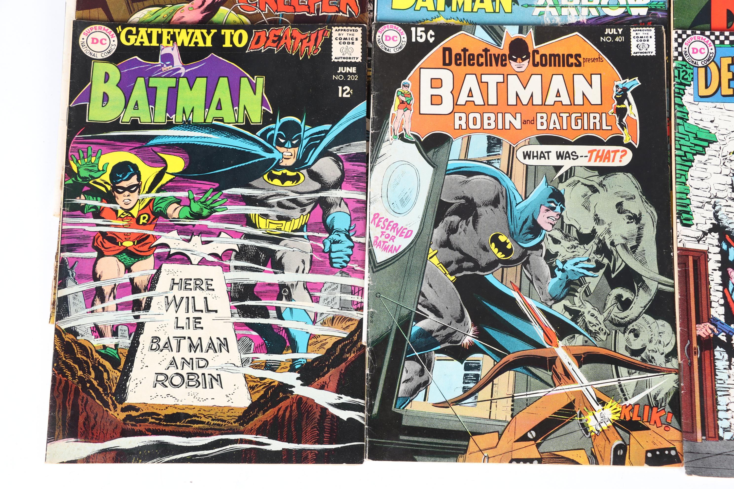DC Comics Batman Collection With "Detective Comics," "Batman" and More