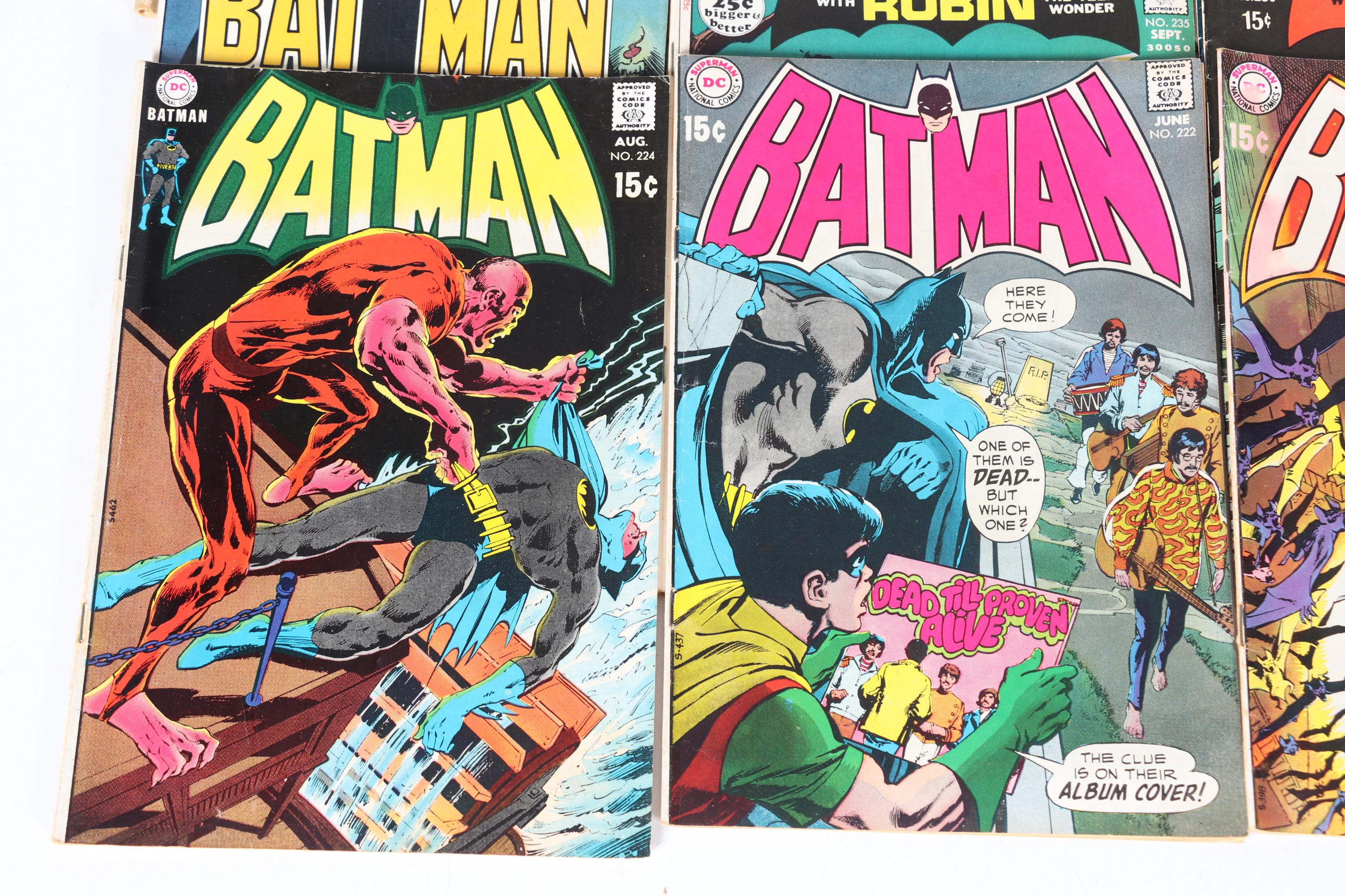 DC Comics Batman Collection With "Detective Comics," "Batman" and More