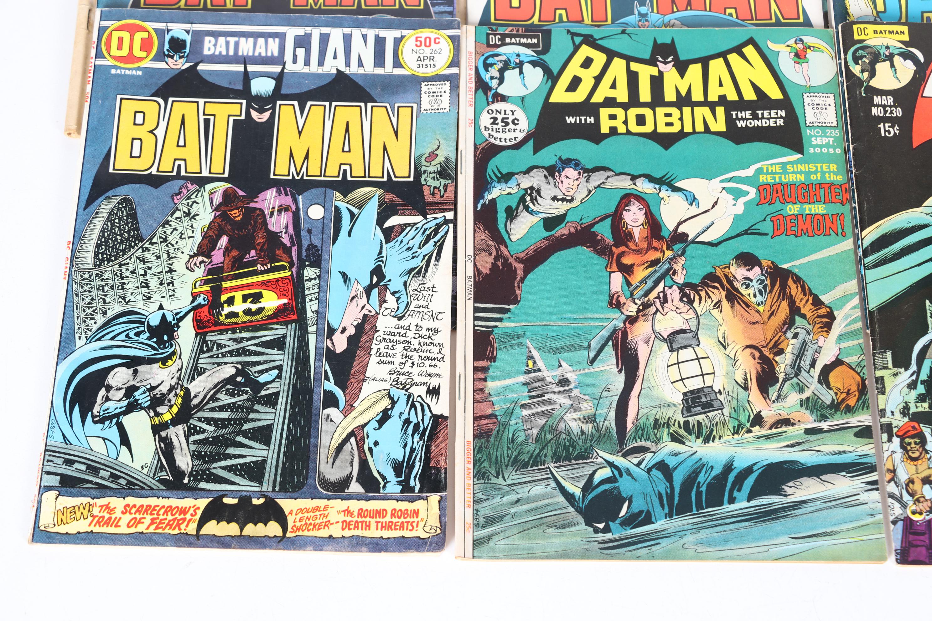 DC Comics Batman Collection With "Detective Comics," "Batman" and More