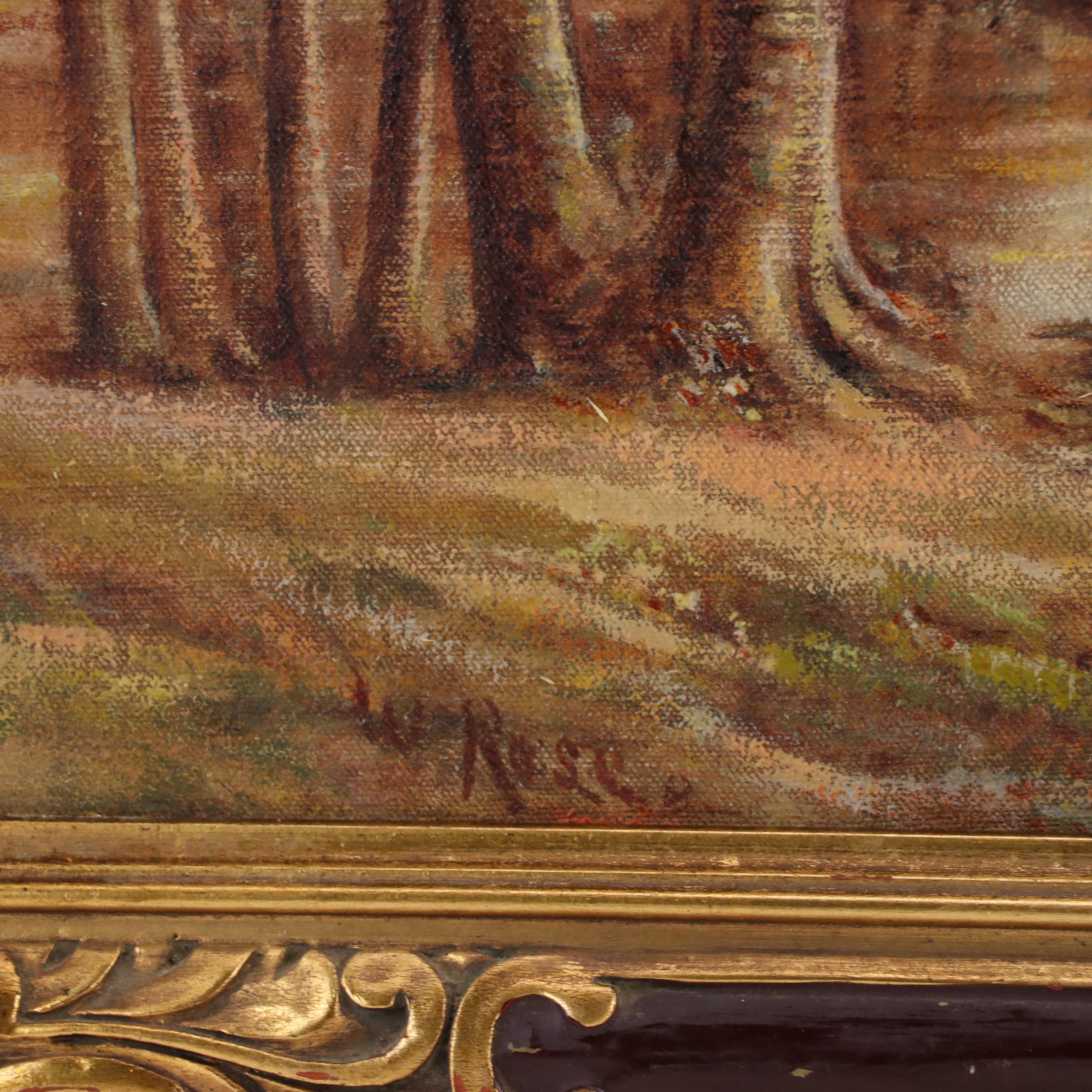 William S. Rose, Sr. Southern Landscape Painting, Early 20th Century