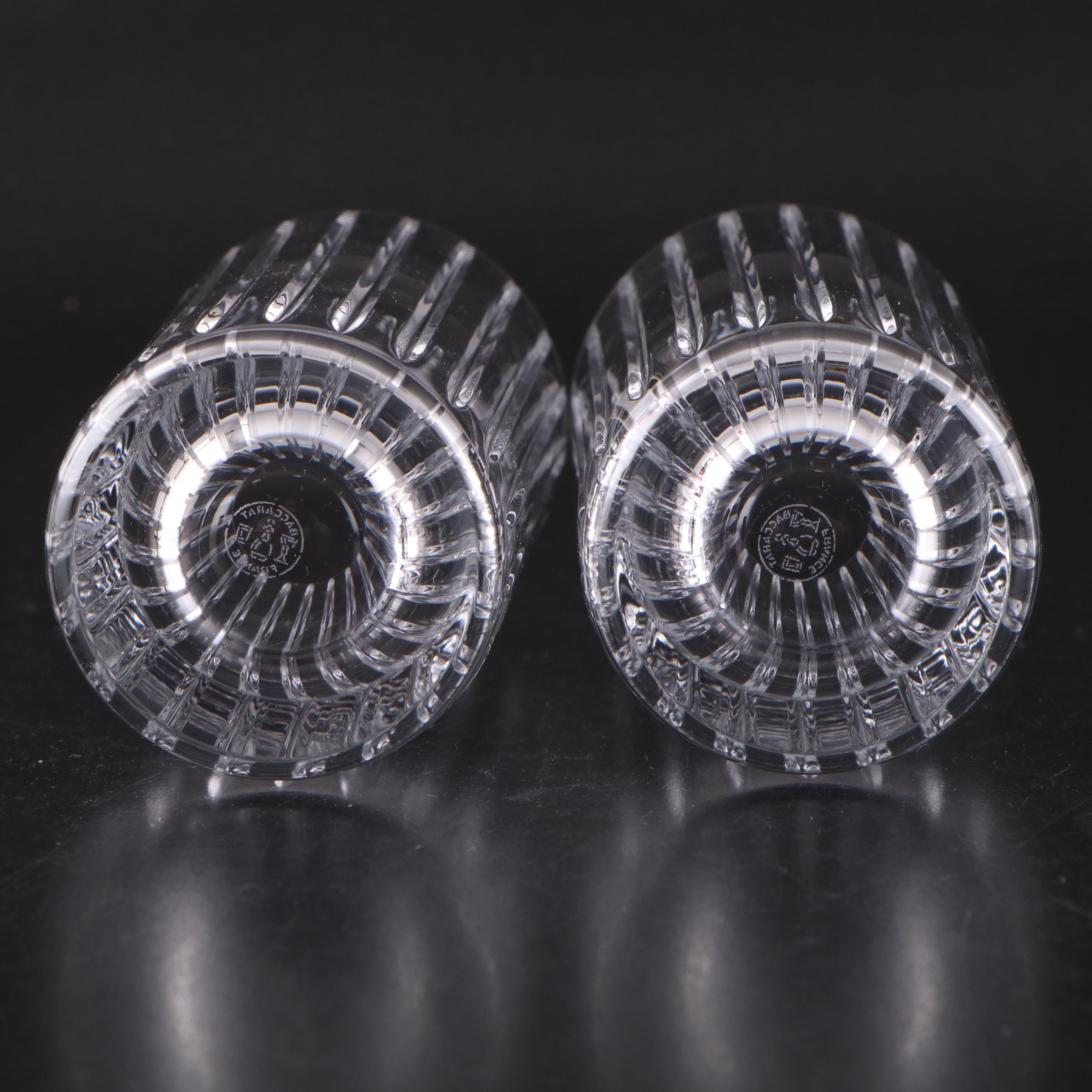Baccarat "Harmonie" Crystal Highball Glasses, Late 20th C.