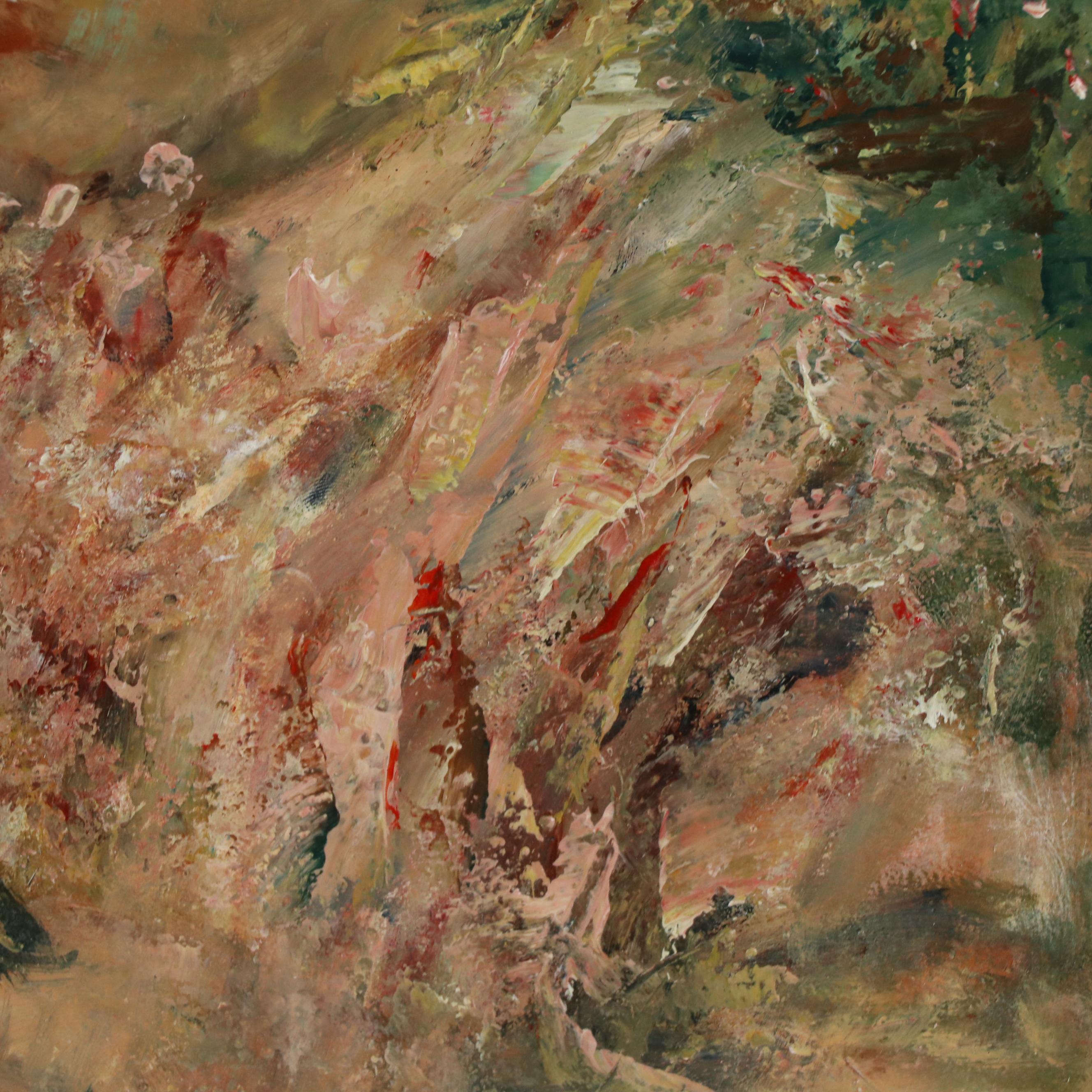 Impressionist Oil Portrait Painting of a Child