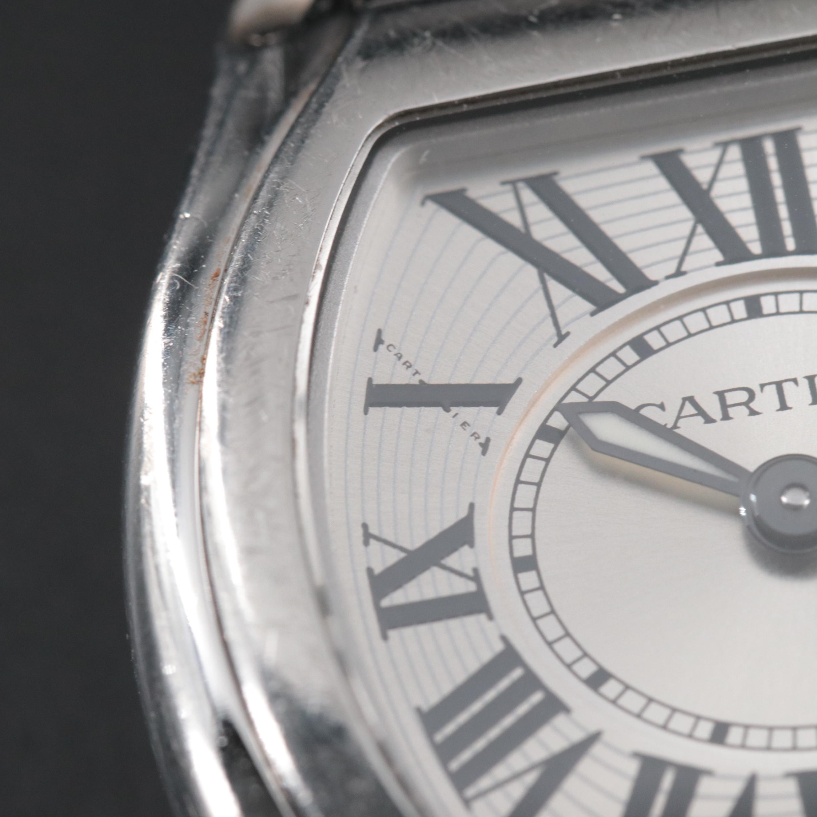 Cartier Roadster Stainless Steel Quartz Watch