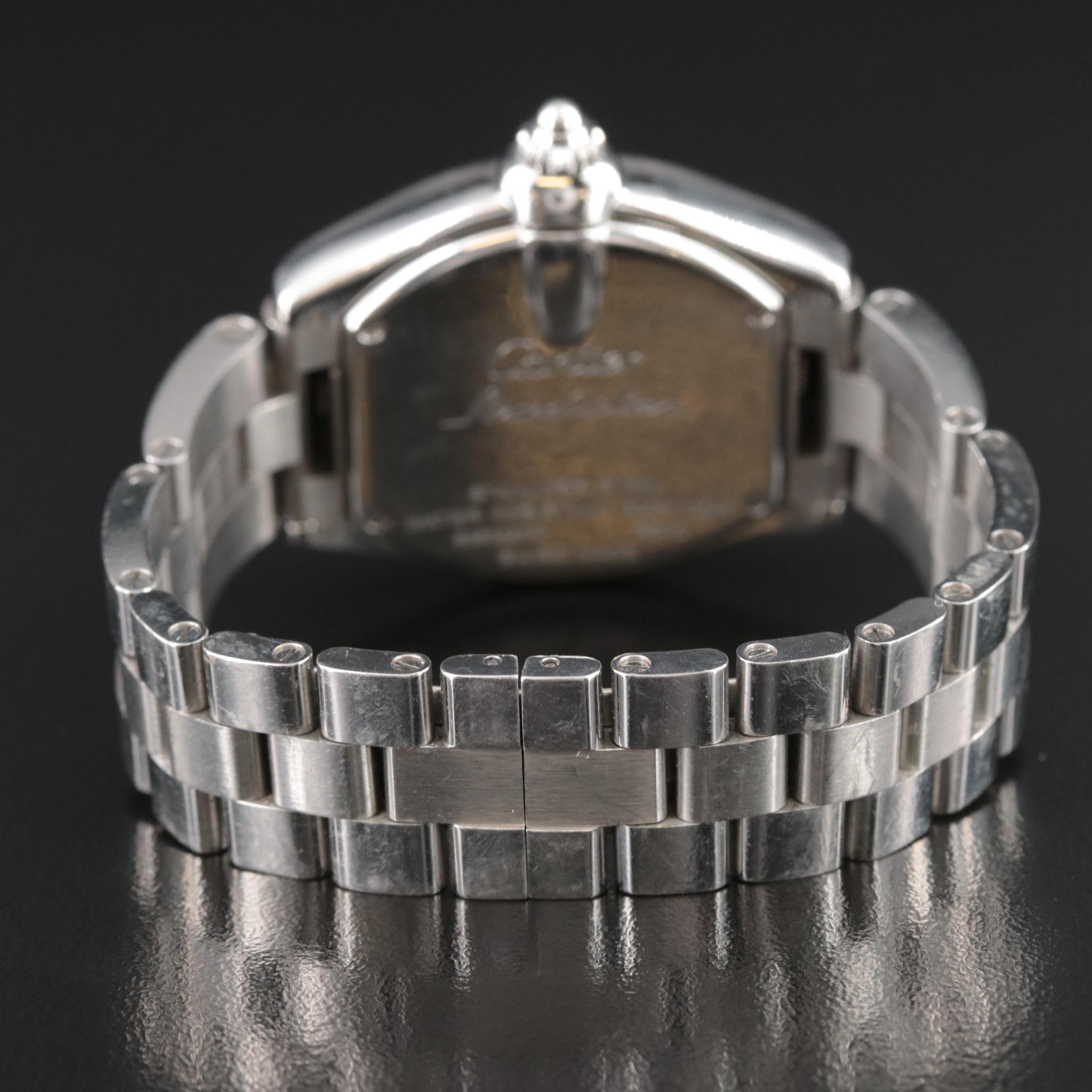 Cartier Roadster Stainless Steel Quartz Watch