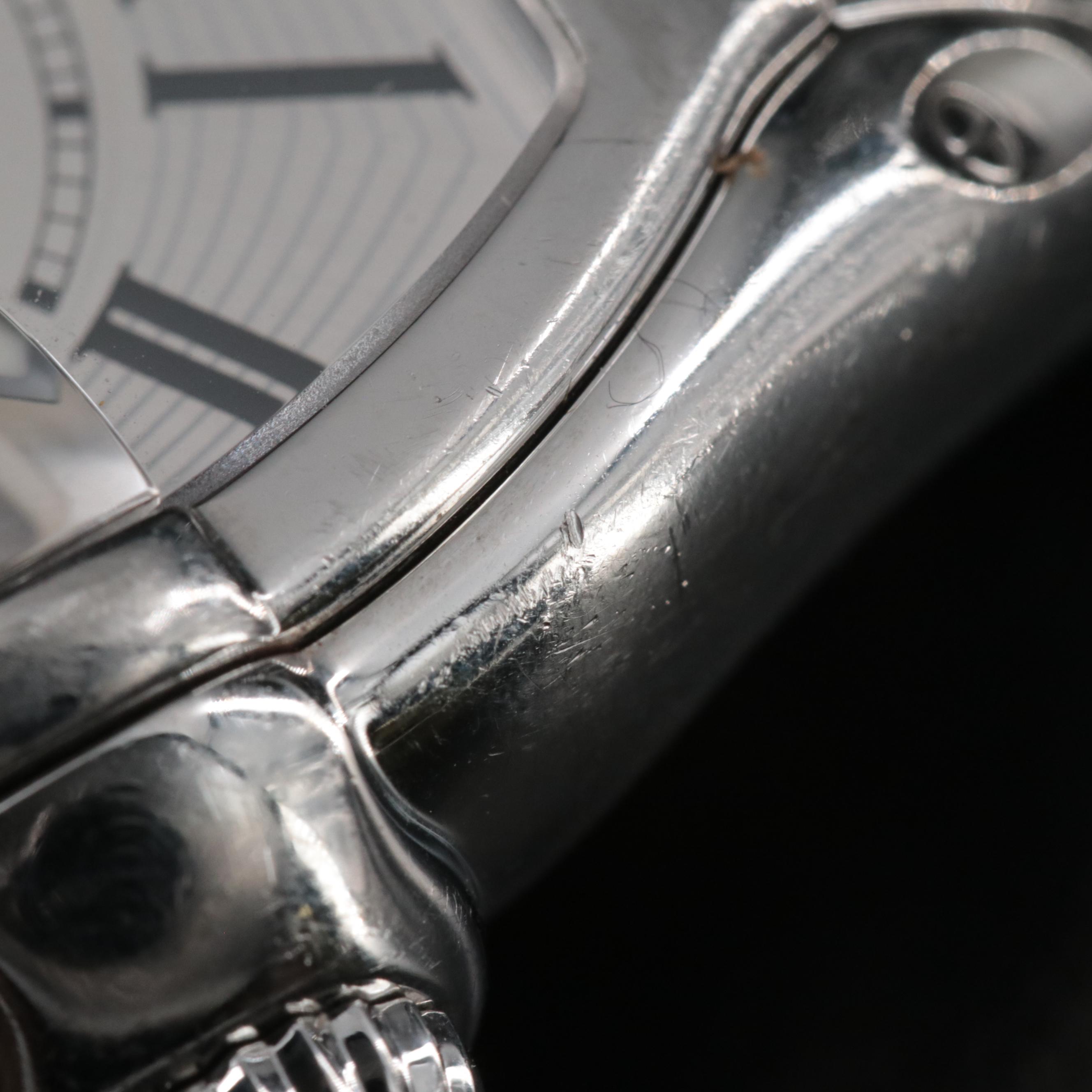 Cartier Roadster Stainless Steel Quartz Watch