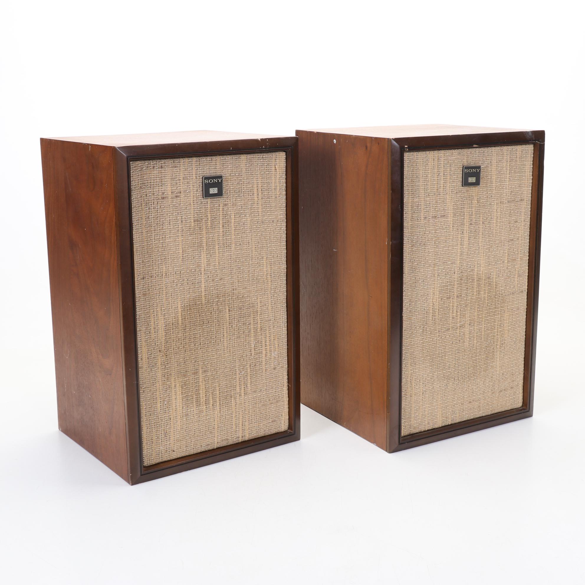 Sony HP-188 Record Player and AM/FM Radio, Late 20th Century