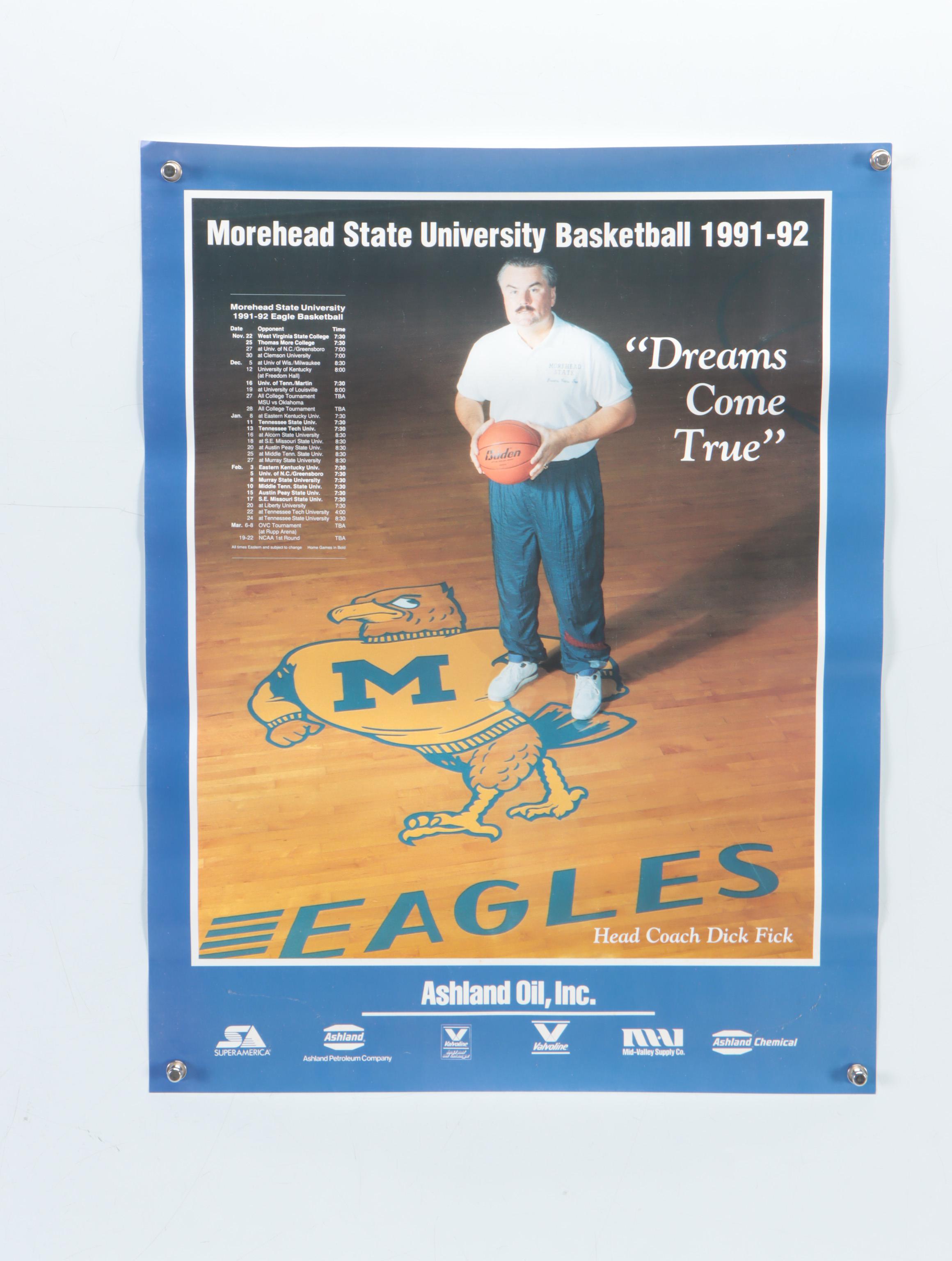 University Of Kentucky Basketball Team Posters, Late 20th–21st Century