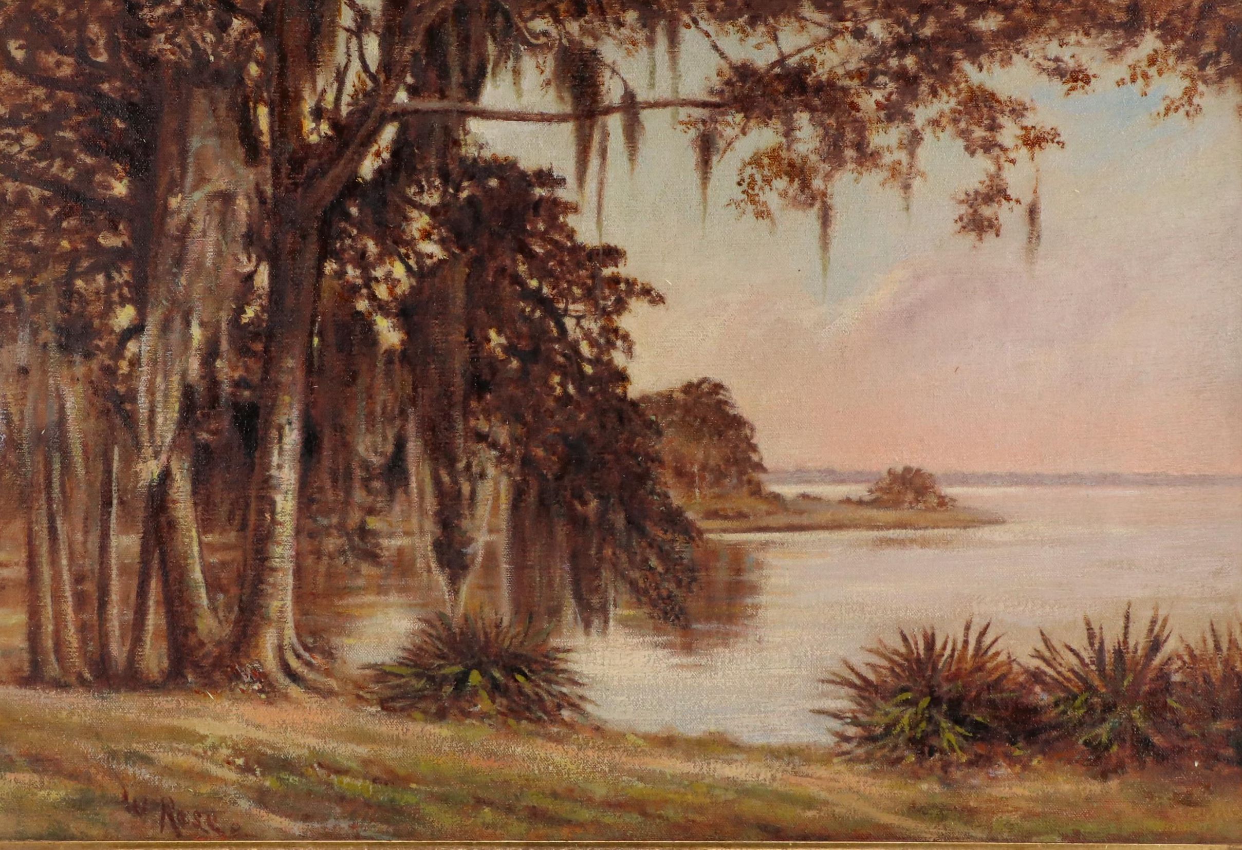 William S. Rose, Sr. Southern Landscape Painting, Early 20th Century