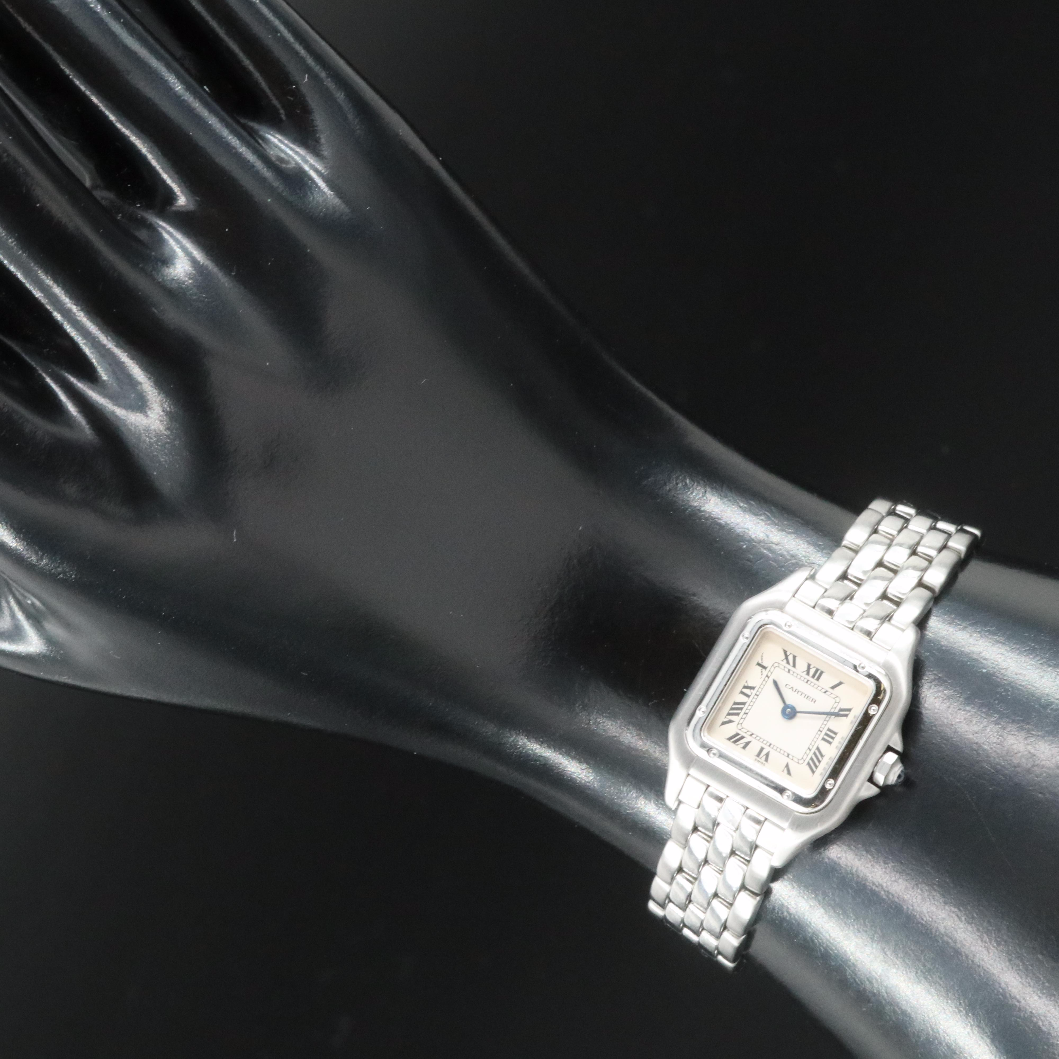 Cartier Panthere Stainless Steel Quartz Watch