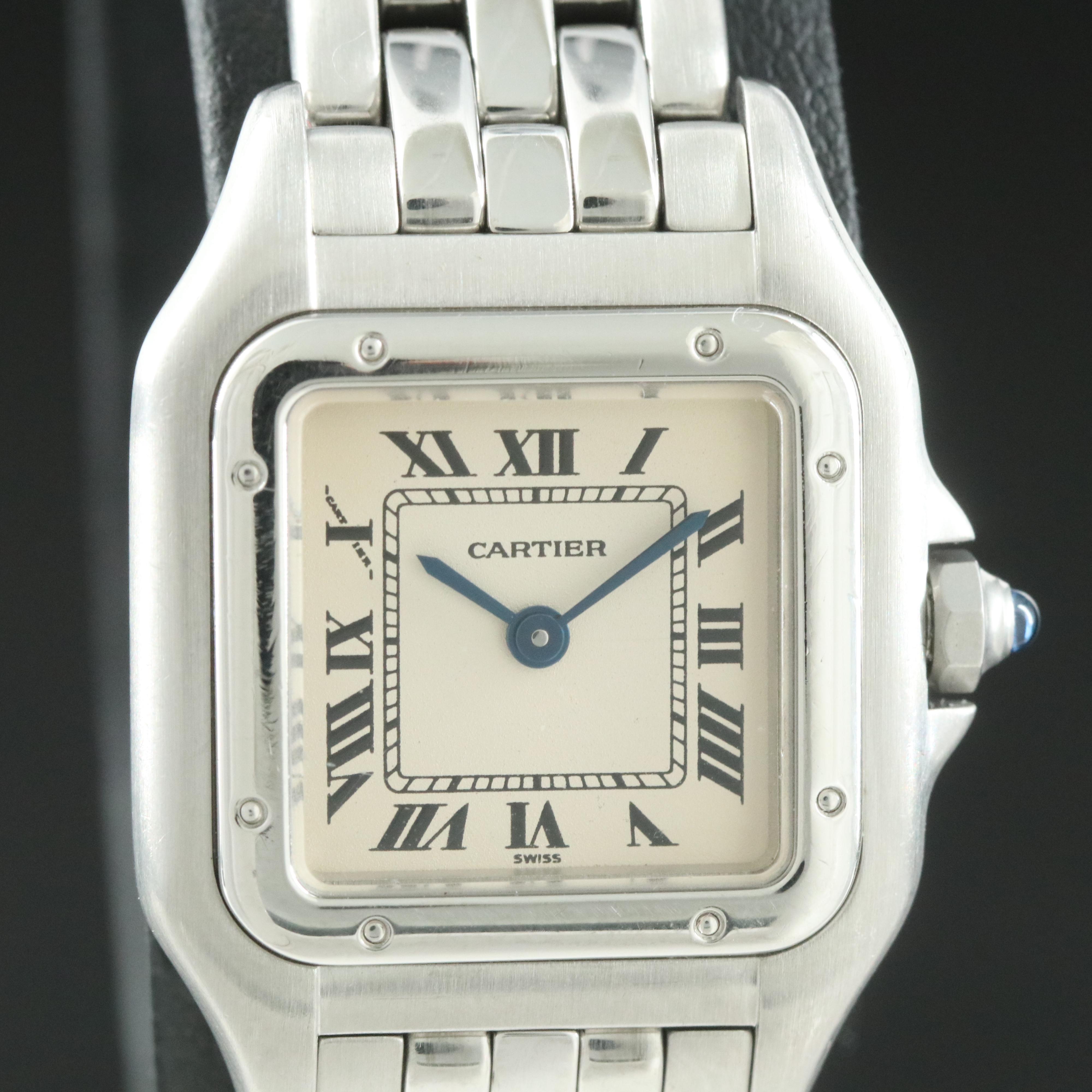 Cartier Panthere Stainless Steel Quartz Watch