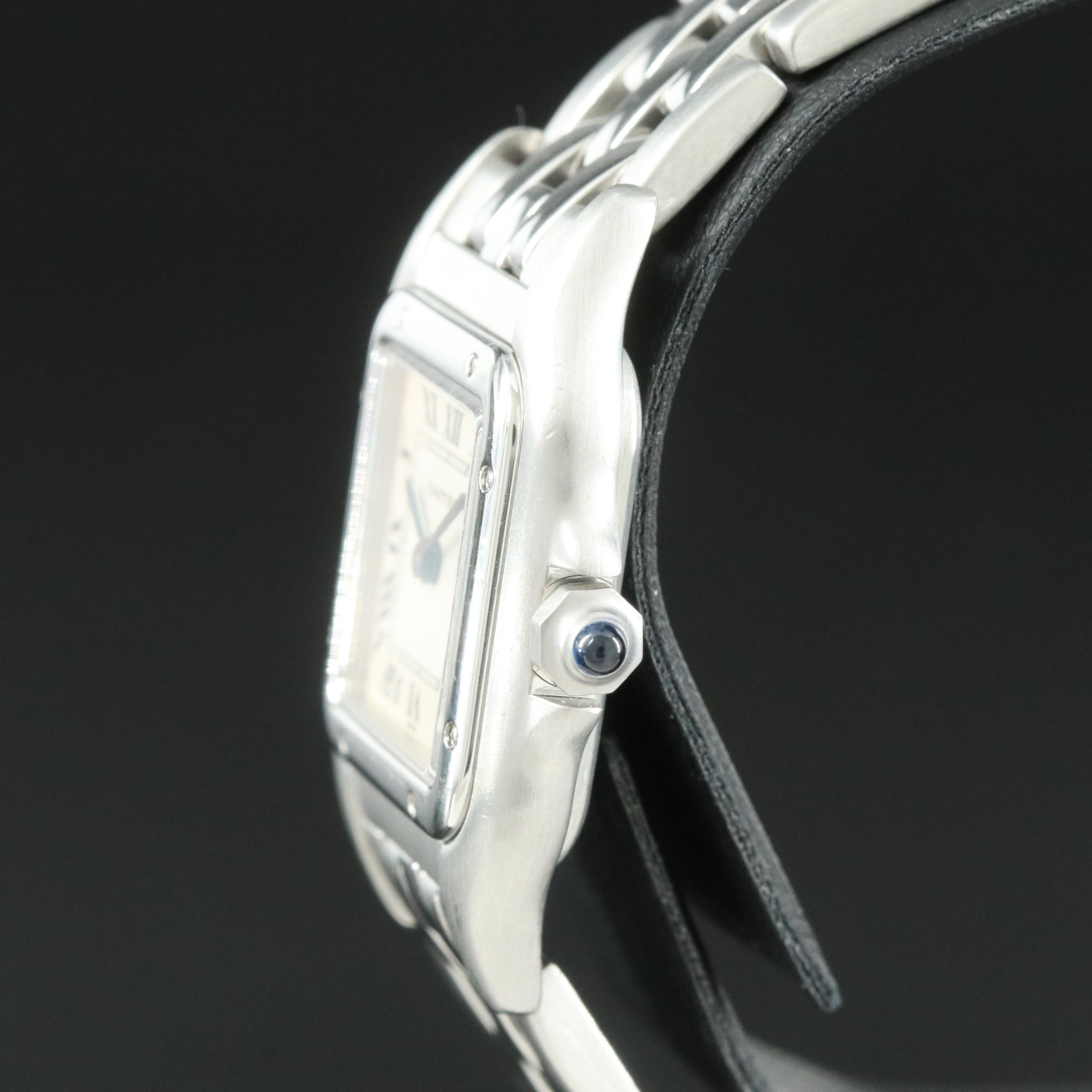 Cartier Panthere Stainless Steel Quartz Watch