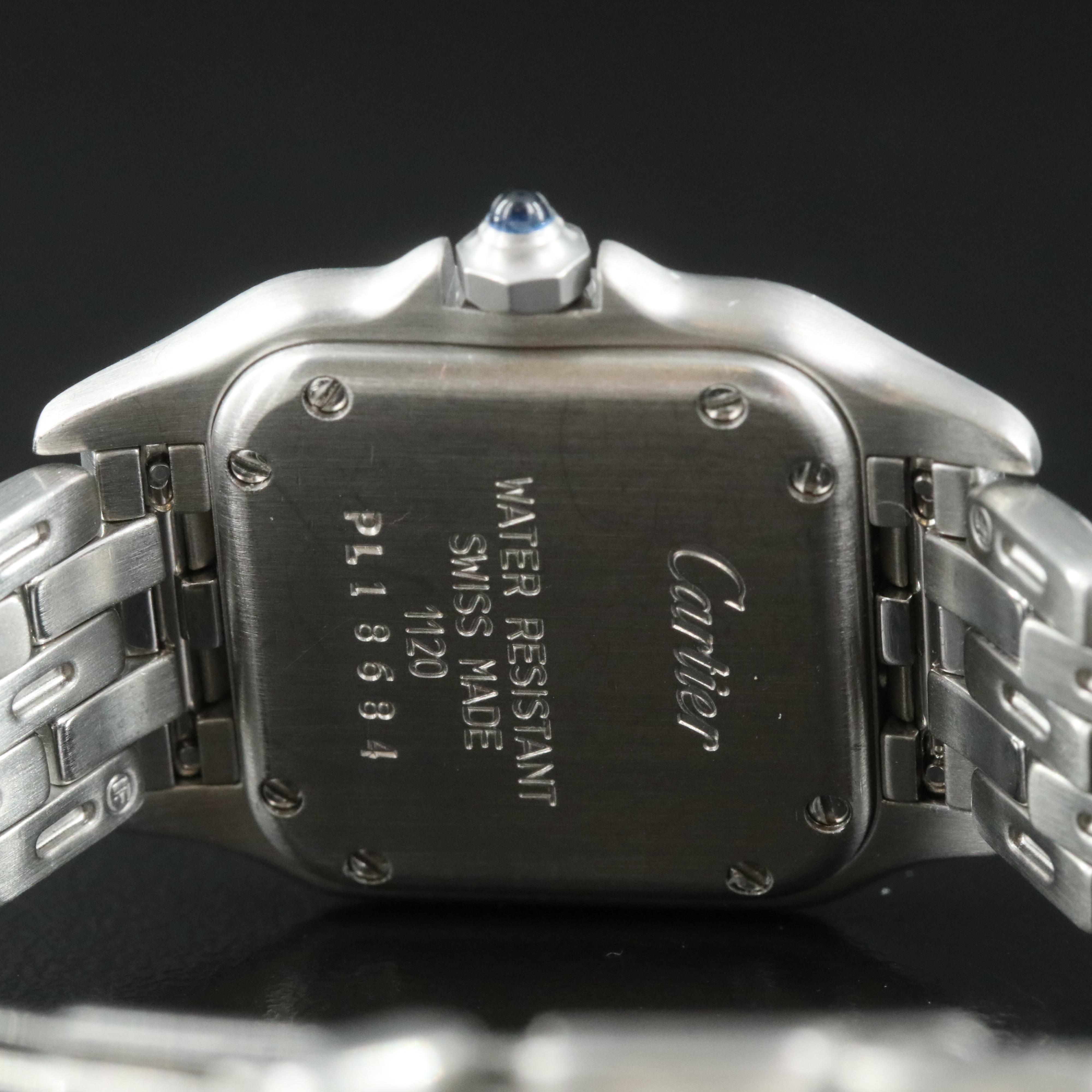 Cartier Panthere Stainless Steel Quartz Watch