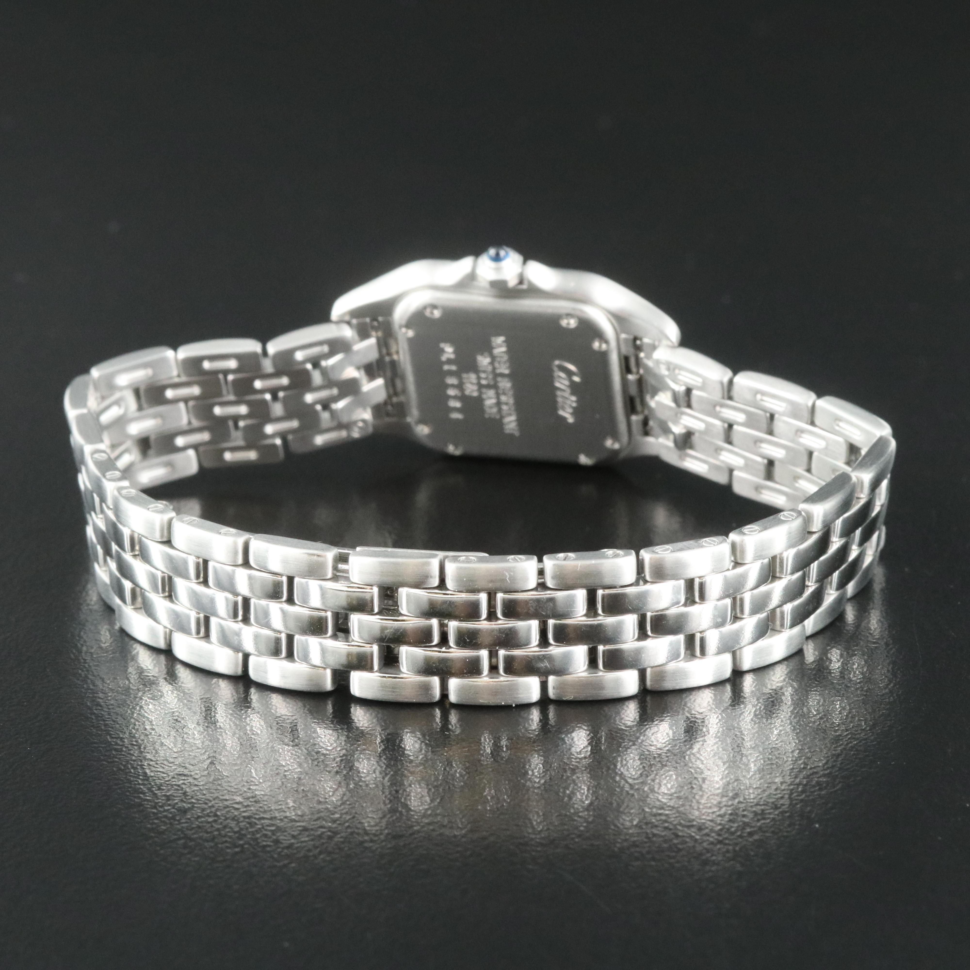 Cartier Panthere Stainless Steel Quartz Watch