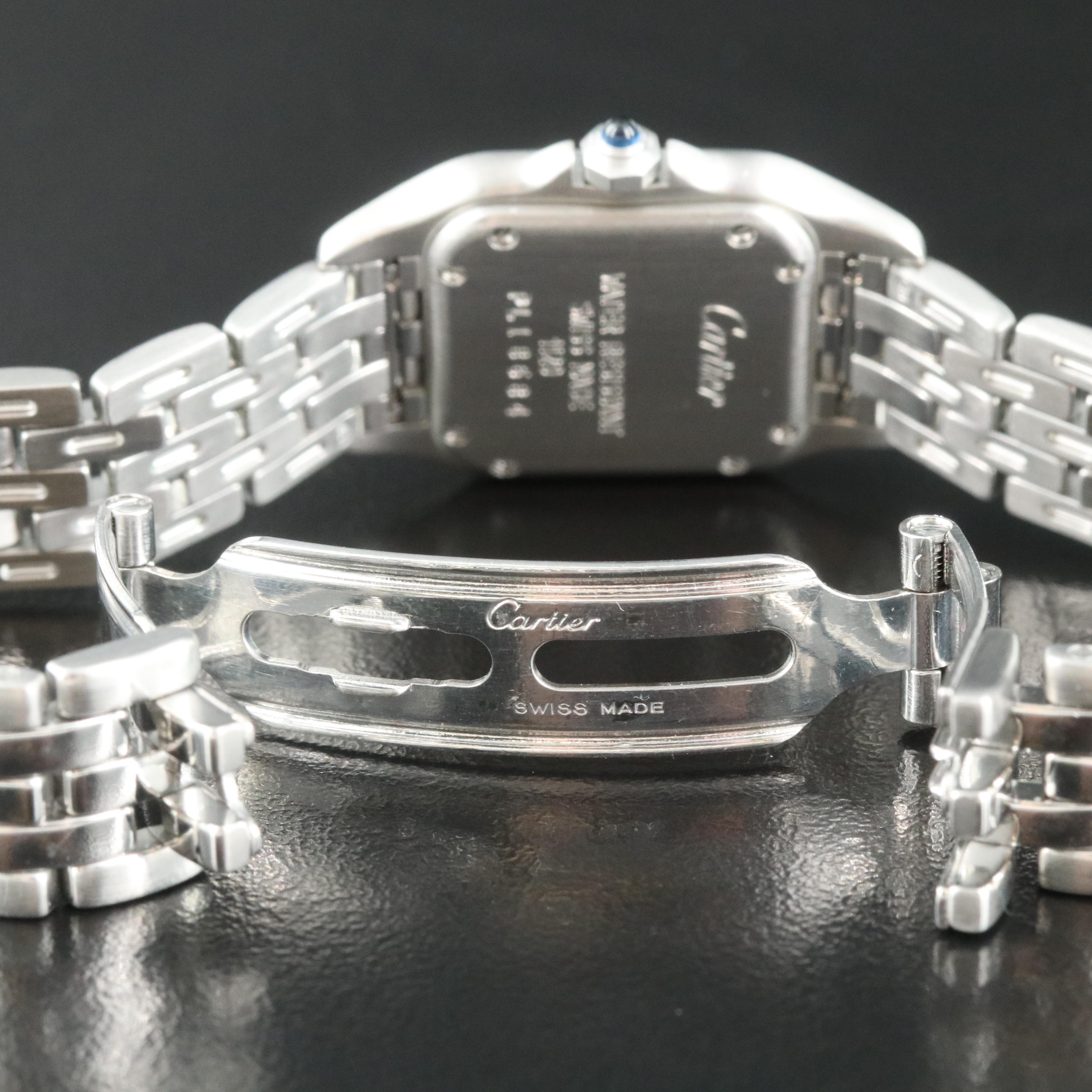 Cartier Panthere Stainless Steel Quartz Watch