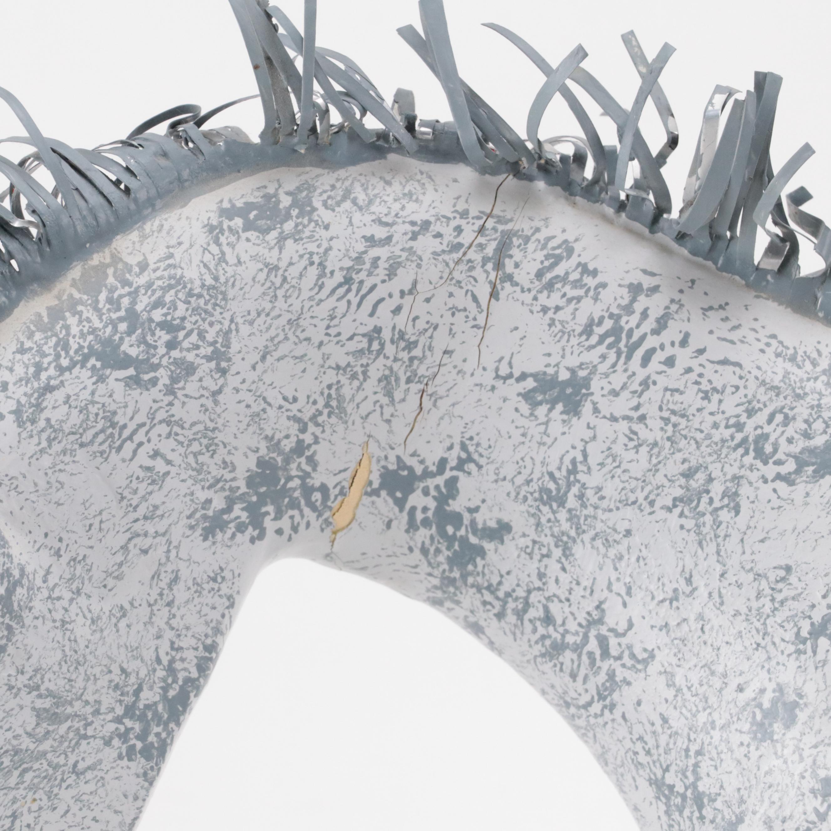 Lonnie and Twyla Money American Folk Art Carved and Painted Wooden Horse