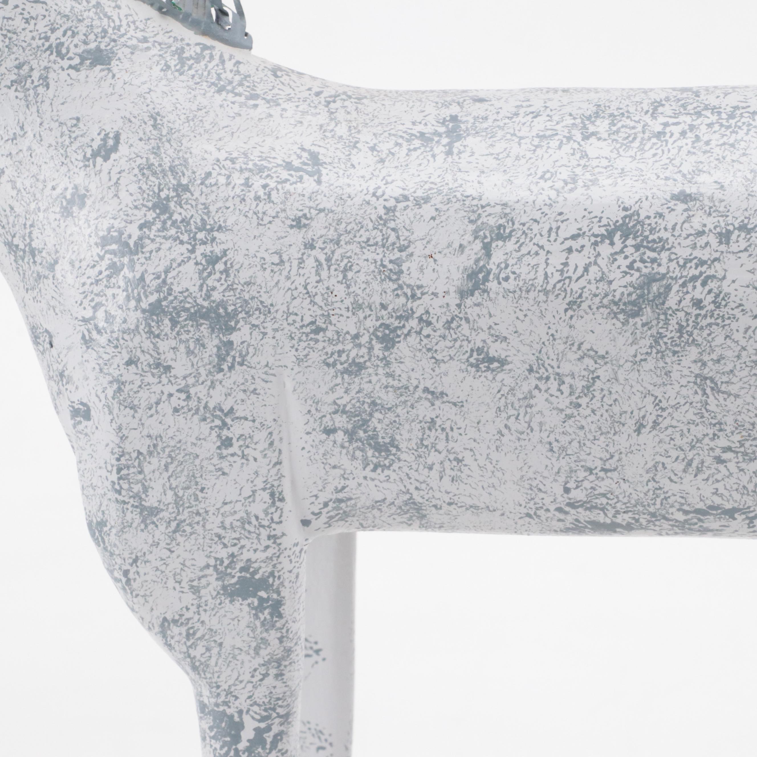 Lonnie and Twyla Money American Folk Art Carved and Painted Wooden Horse