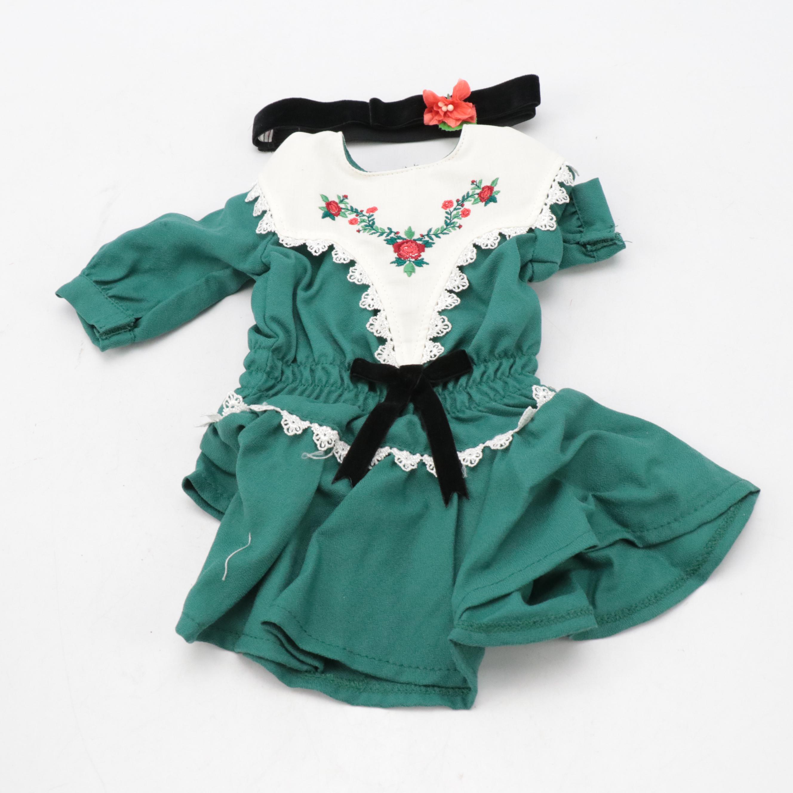 American Girl Doll "Kit's Washday Set," Writing Desk, and Holiday Outfits