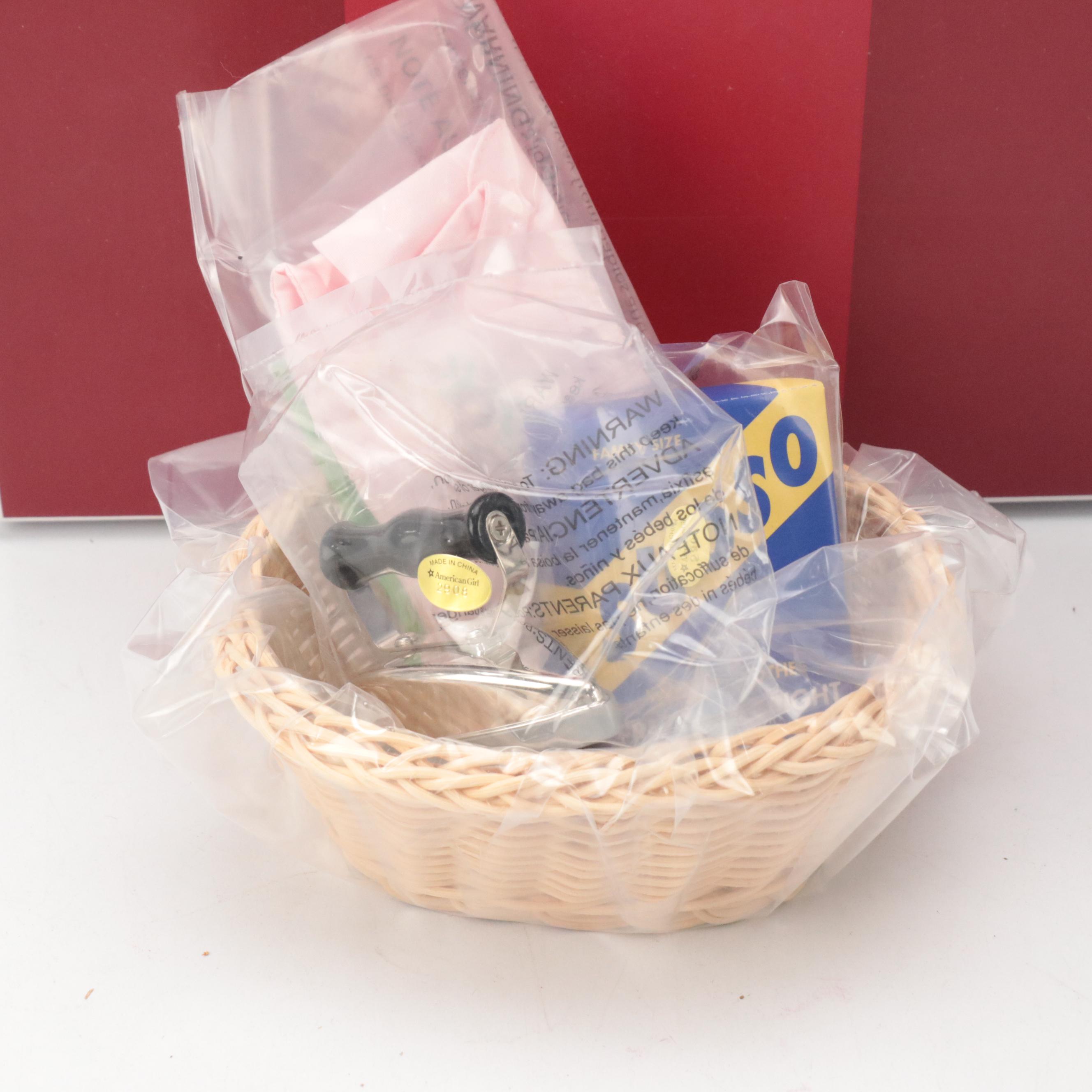 American Girl Doll "Kit's Washday Set," Writing Desk, and Holiday Outfits