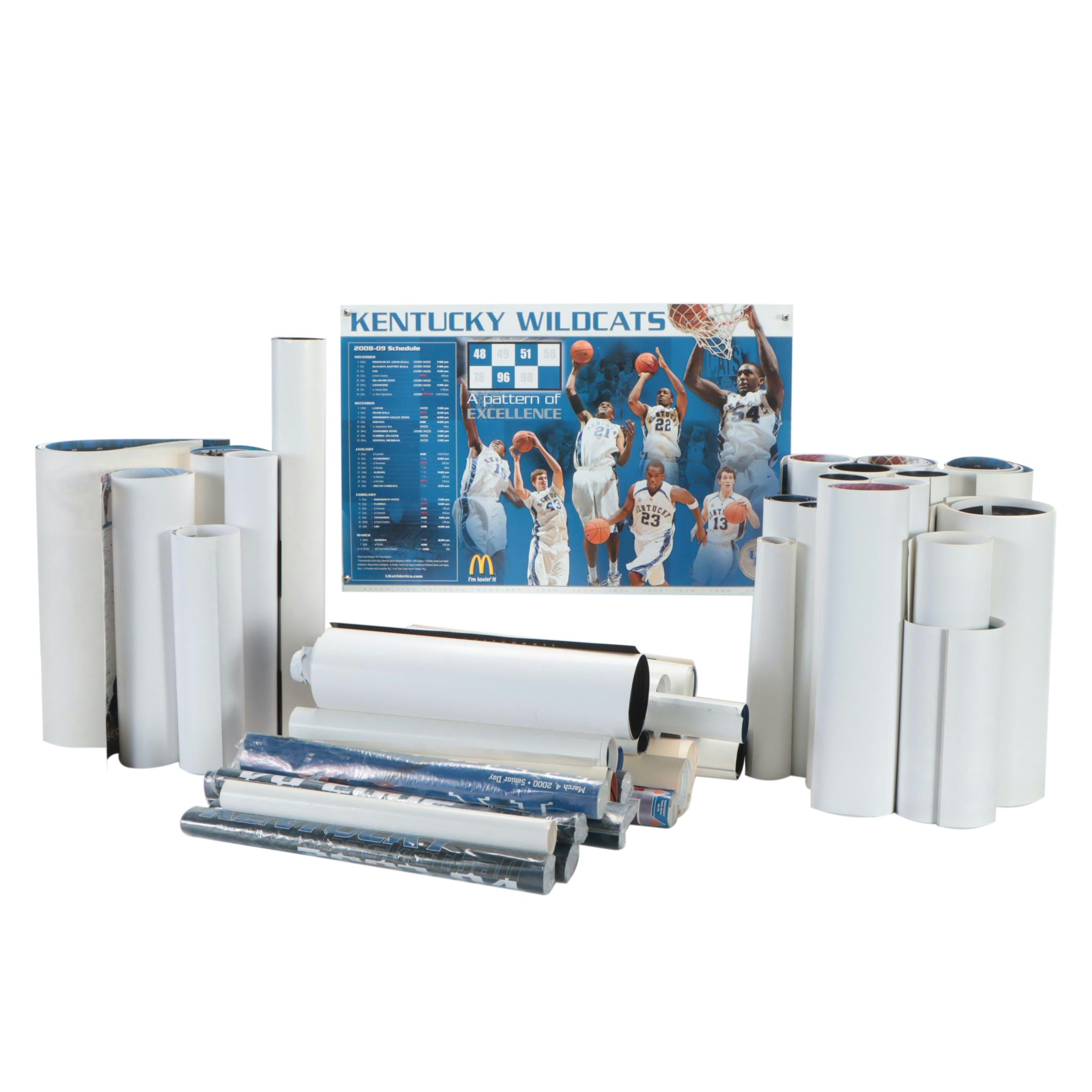 University Of Kentucky Basketball Team Posters, Late 20th–21st Century