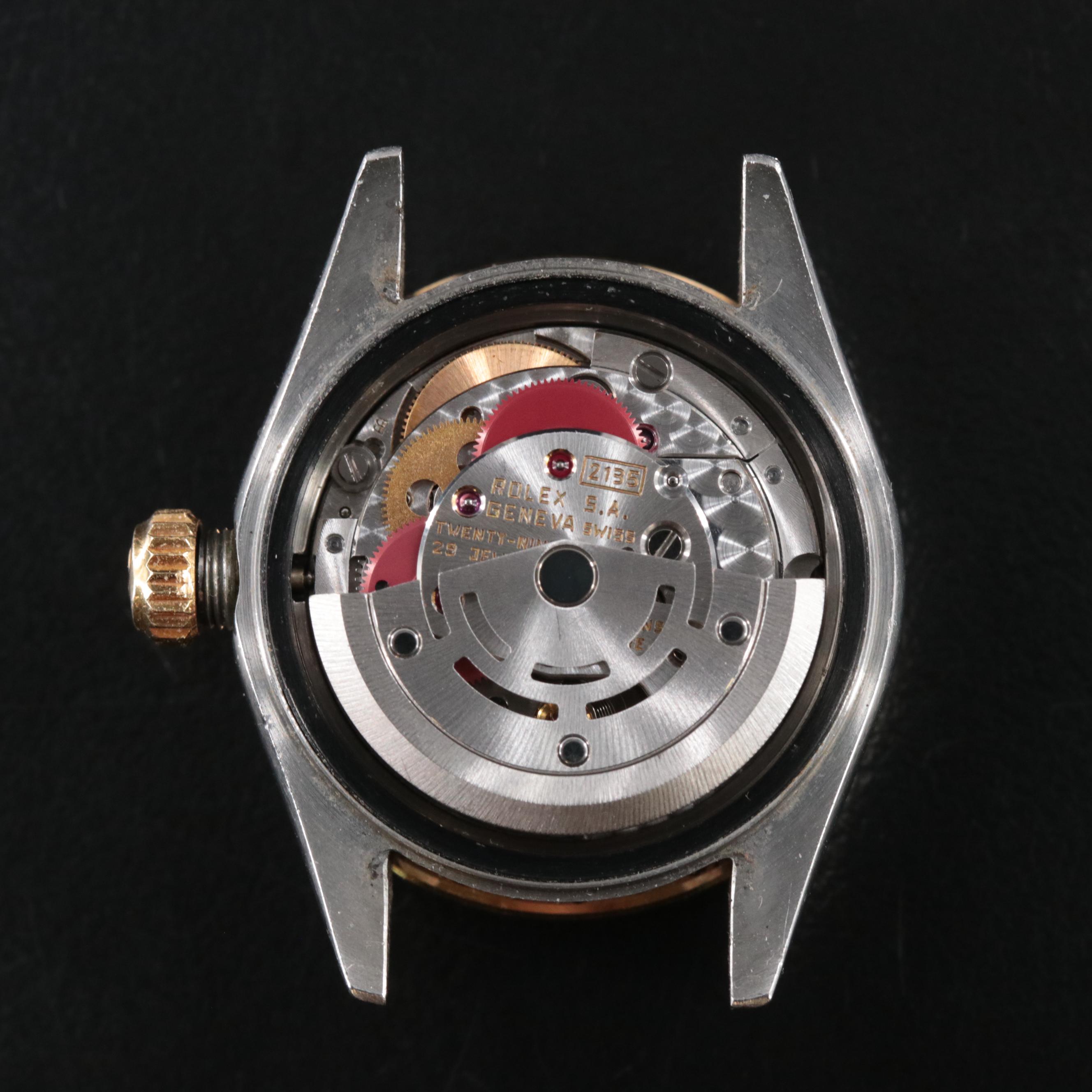 1986 Rolex Custom Diamond Bezel Datejust Automatic Watch