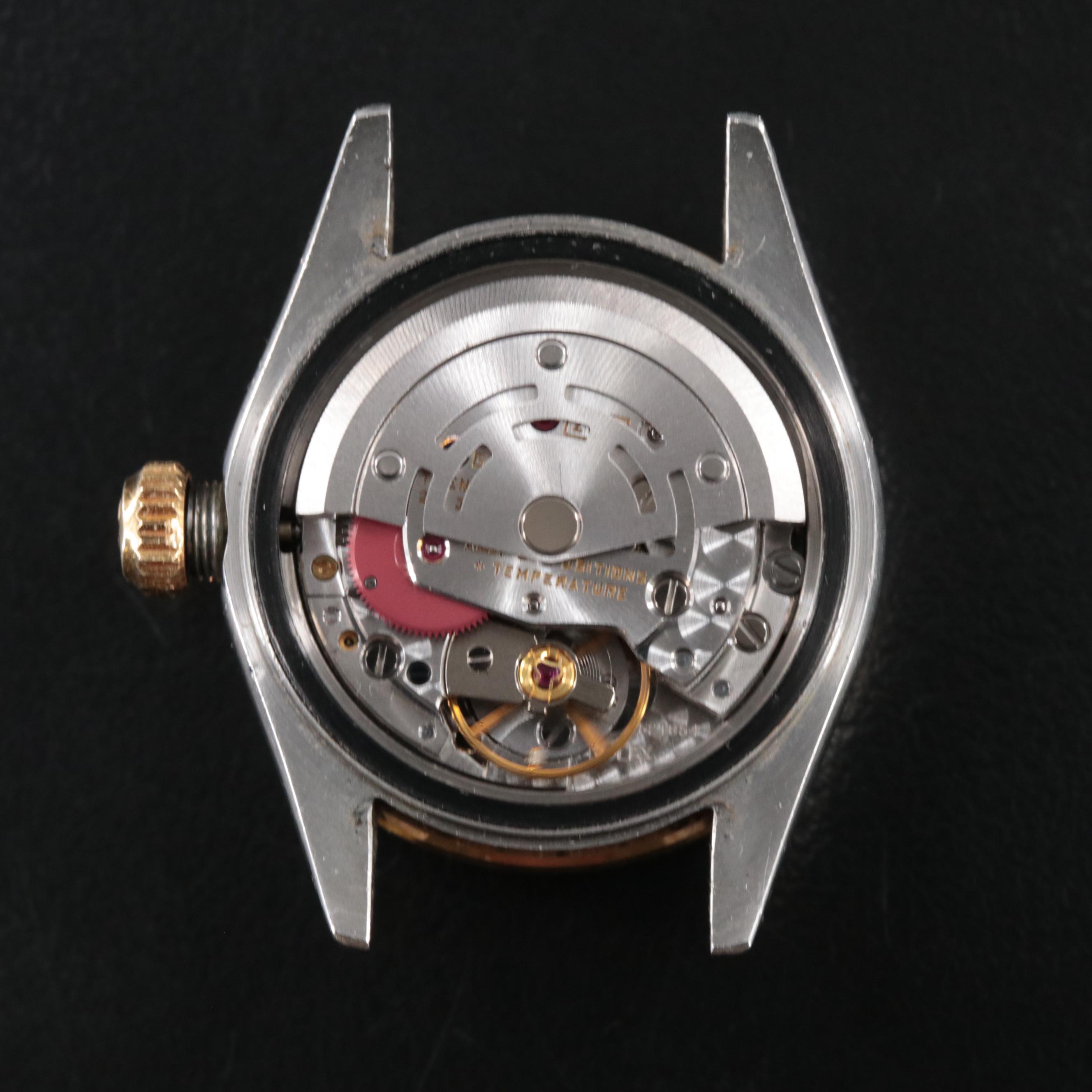 1986 Rolex Custom Diamond Bezel Datejust Automatic Watch