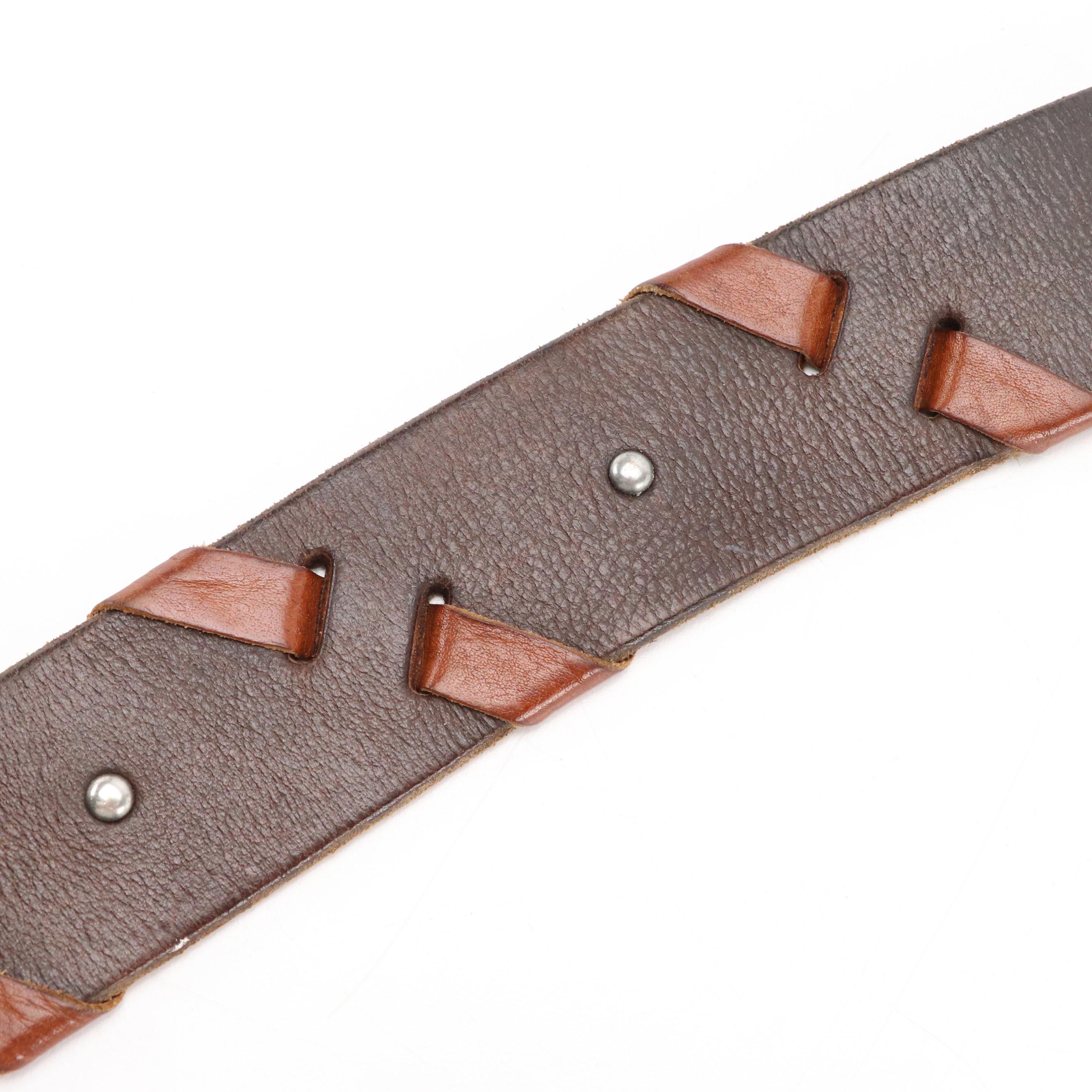 Hollister Studded Belt and Other Grommet Embellished Leather Belt