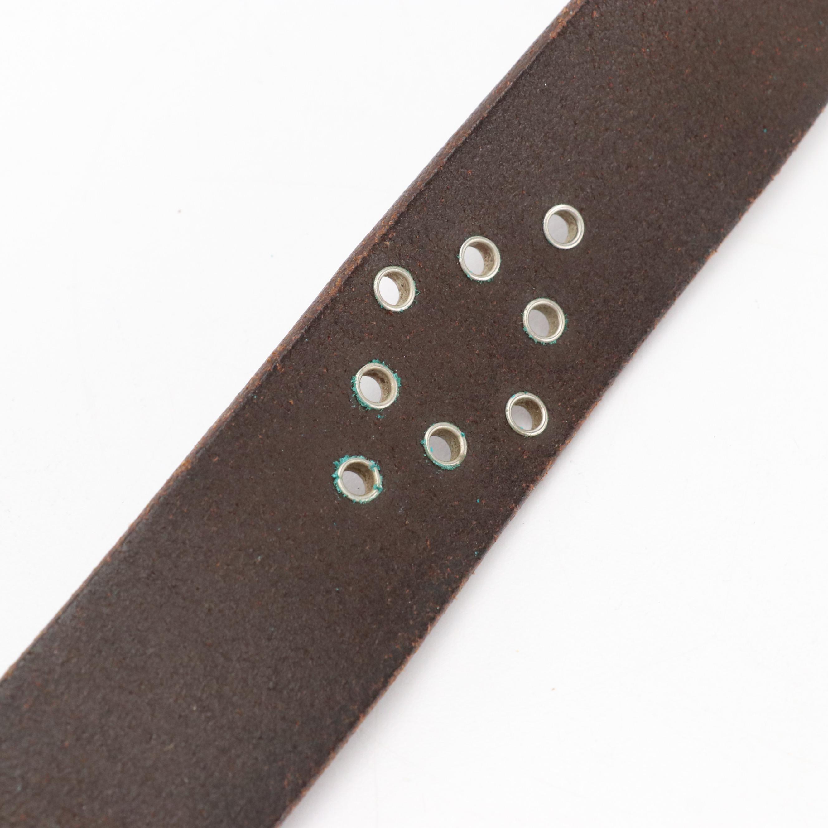 Hollister Studded Belt and Other Grommet Embellished Leather Belt