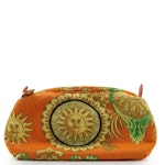 Gianni Versace Celestial Sun Baroque Patterned Zip Pouch, 1990s