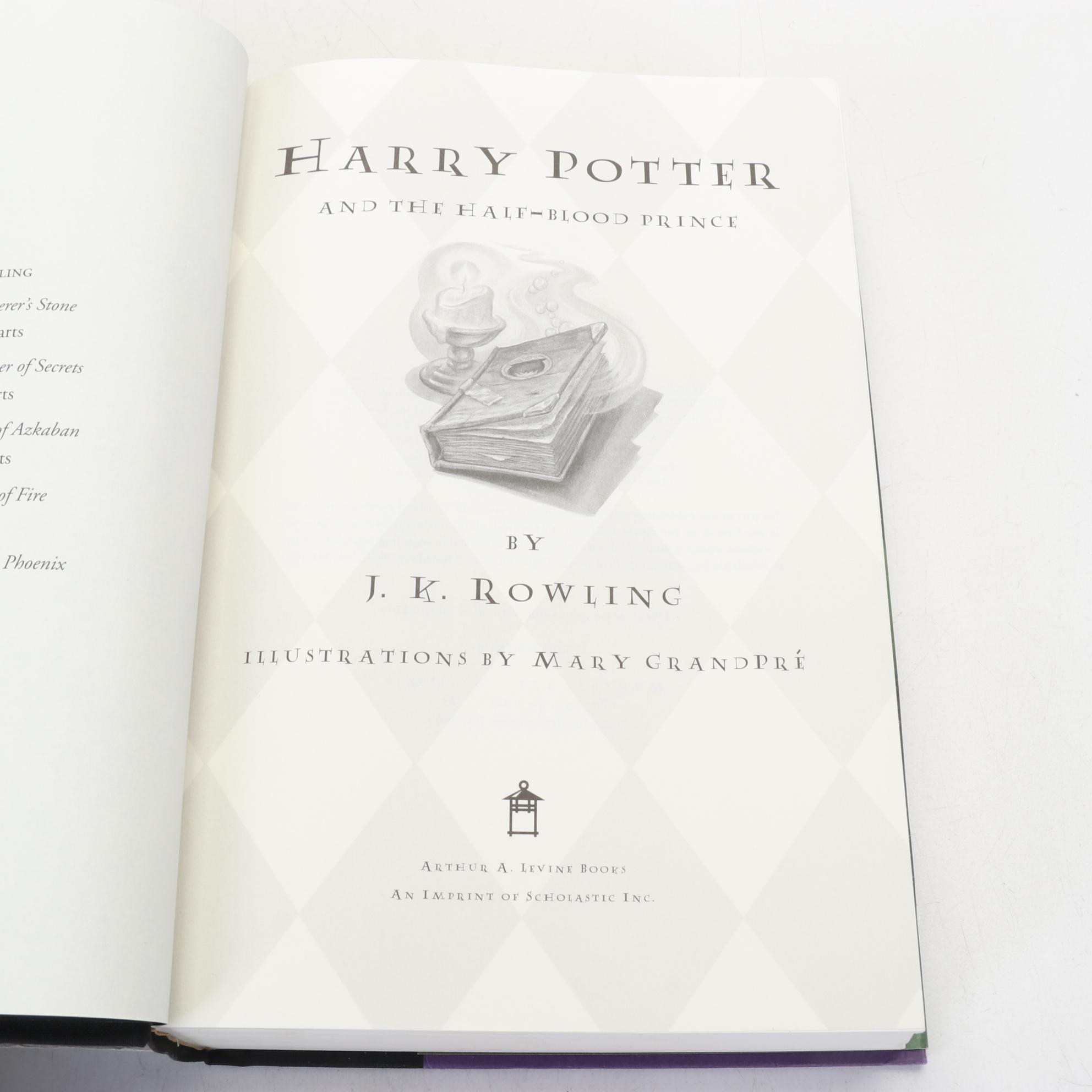 First American Edition "Harry Potter" Partial Series and More Children's Books
