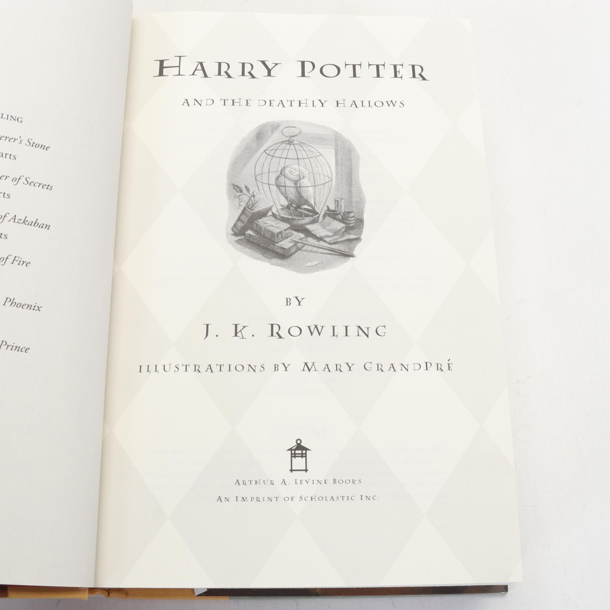 First American Edition "Harry Potter" Partial Series and More Children's Books